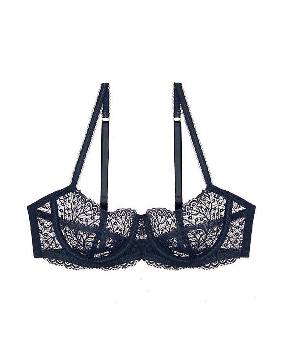 Allegra Balconette Bra - Comfortable Lace Underwire Push Up Bra for Women | Perfect for Everyday Wear, Date Nights & Special Occasions