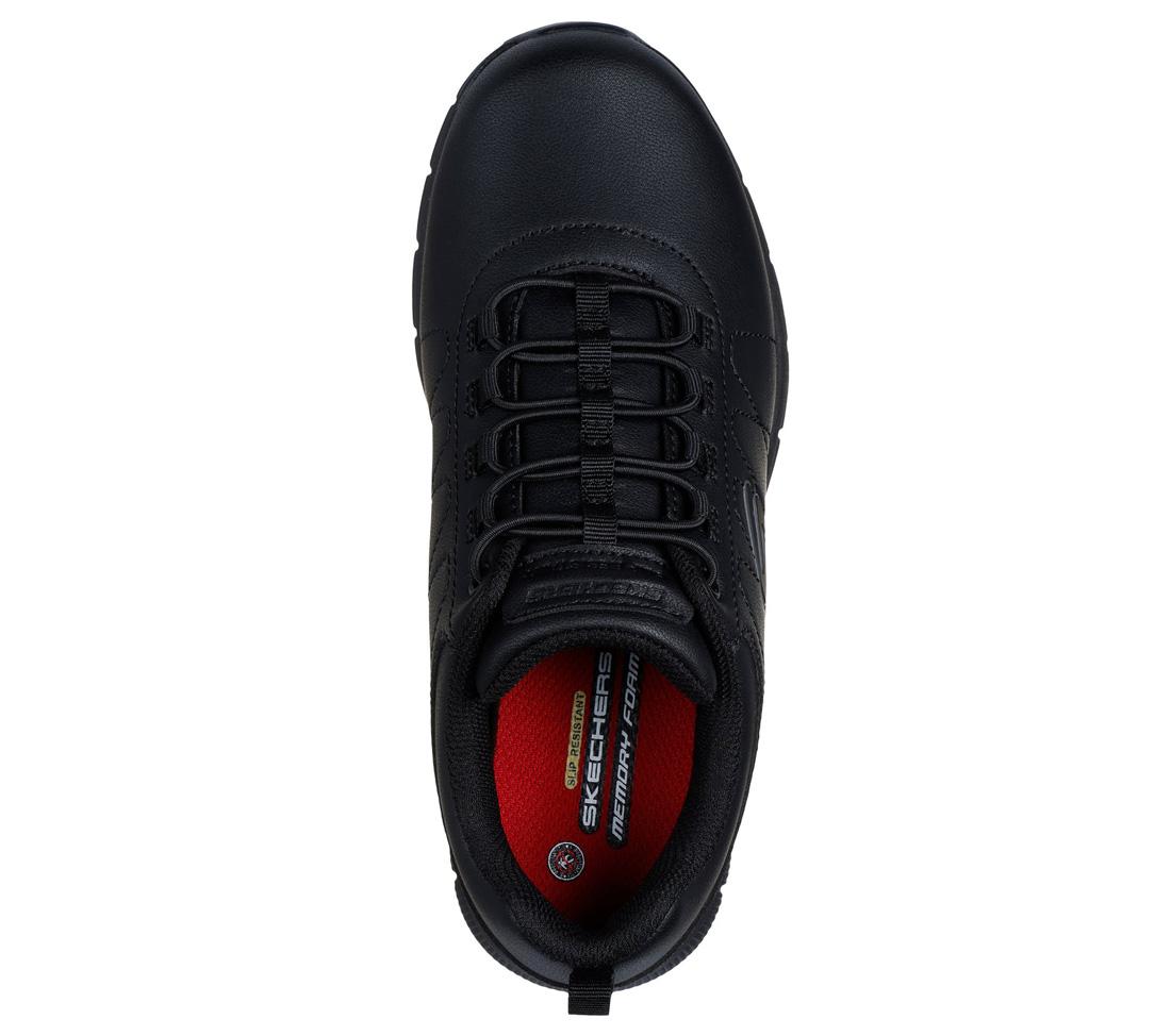 Nampa Beja Slip Resistant Shoe Black
