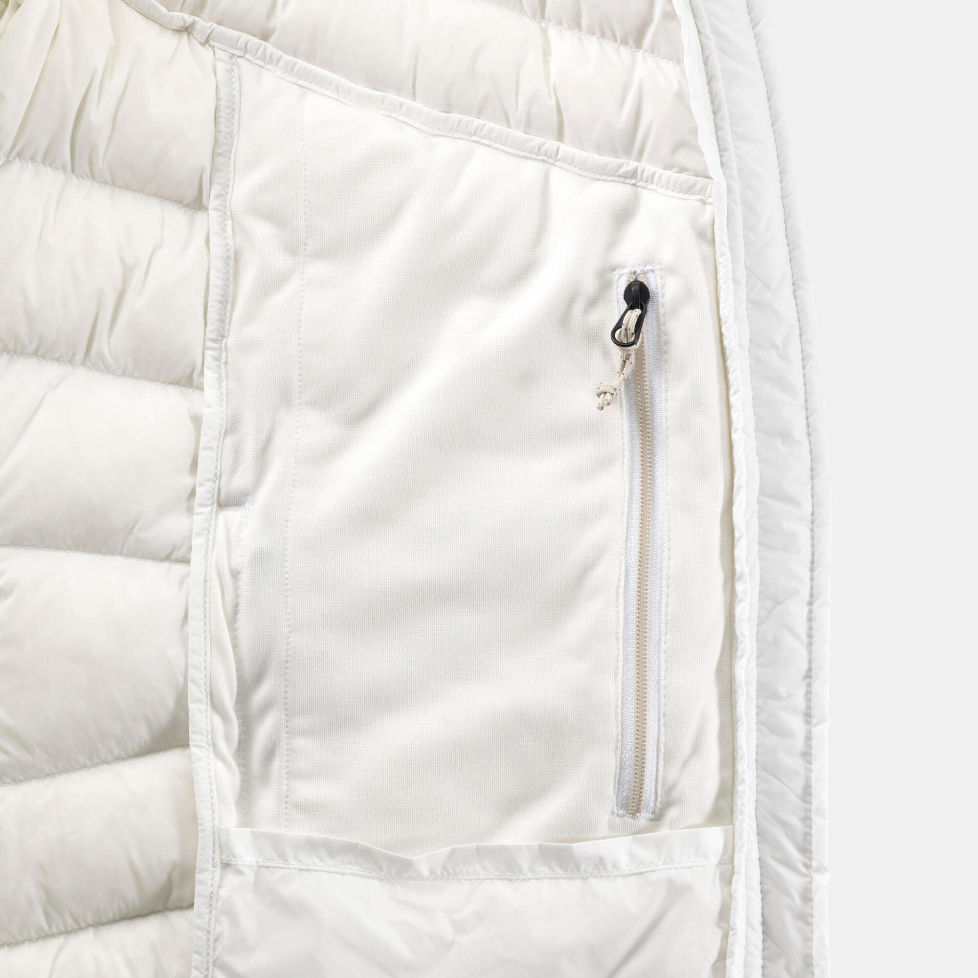 Forclaz Women's MT500 Hooded Down Puffer Jacket - Lightweight Winter Coat, Waterproof Windproof Insulated Jacket for Hiking, Skiing & Outdoor Activities