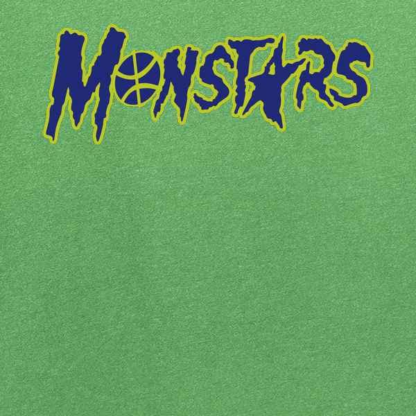 Pop Threads Monstars Basketball Halloween Costume T-Shirt for Kids - Boys & Girls Basketball Party, Halloween Cosplay & Sports Fan Gift