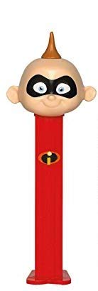 The Incredibles Baby Jack PEZ Dispenser - Official Disney Pixar Collectible Candy Toy for Kids & Adults - Perfect for Parties, Gifts, and Movie Night Snacks
