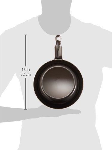 Endoshoji TKG AHL94 7.9 Inch Iron Frying Pan - 20cm Non-Stick Skillet with 8 Inch Cooking Surface, 1.6 Inch Depth - Perfect for Searing, Frying & Cooking Steak, Eggs & Pancakes in Home Kitchen