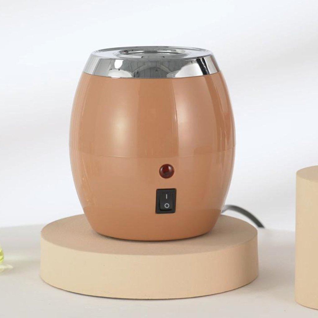 Professional Golden Touch Massage Oil Warmer & Lotion Heater with Empty Bottle - Portable Cream Heating Device for Spa, Salon & Home Use - Perfect for Therapists & Self-Care