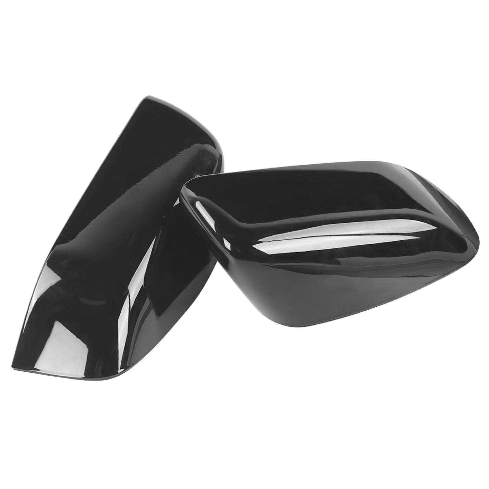 Fydun Glossy Black Rearview Mirror Covers for Land Rover LR2 & LR4 - 2-Piece Set - Perfect for Off-Roading & Daily Driving Protection