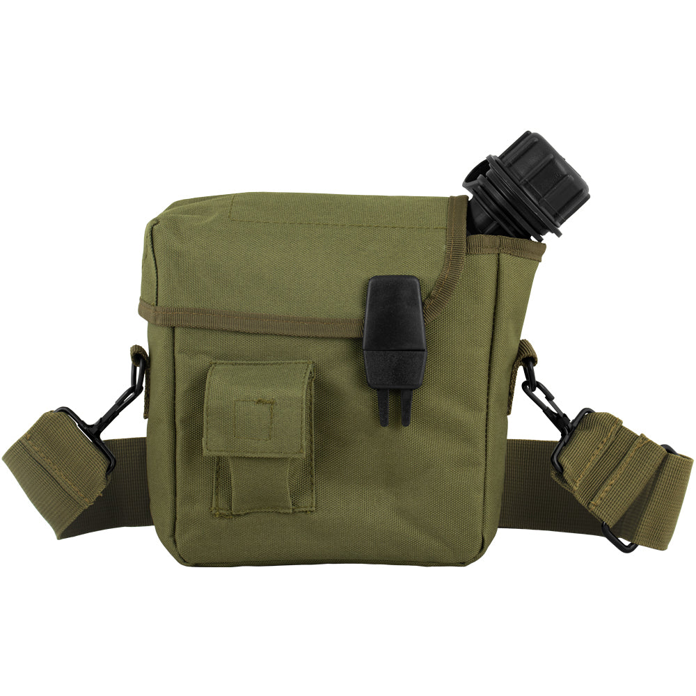 2 Qt. Insulated Canteen Cover - Durable & Leak-Proof Water Bottle Sleeve for Hiking, Camping & Outdoor Adventures
