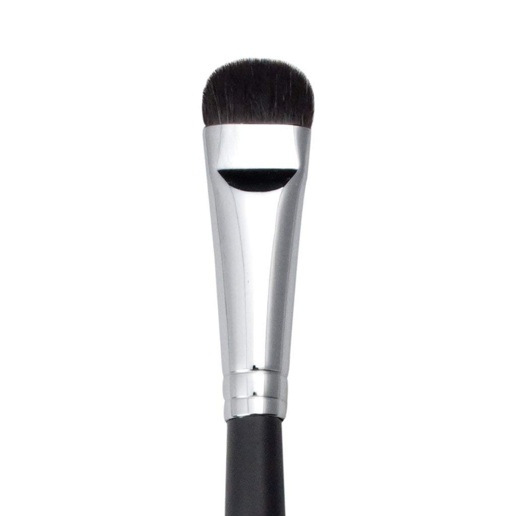 Royal & Langnickel Silk Pro Smudging Eyeliner Brush - Flat Smudger for Lash Line Definition & Smoky Eye Makeup - Perfect for Professional Makeup Artists & Daily Beauty Routine