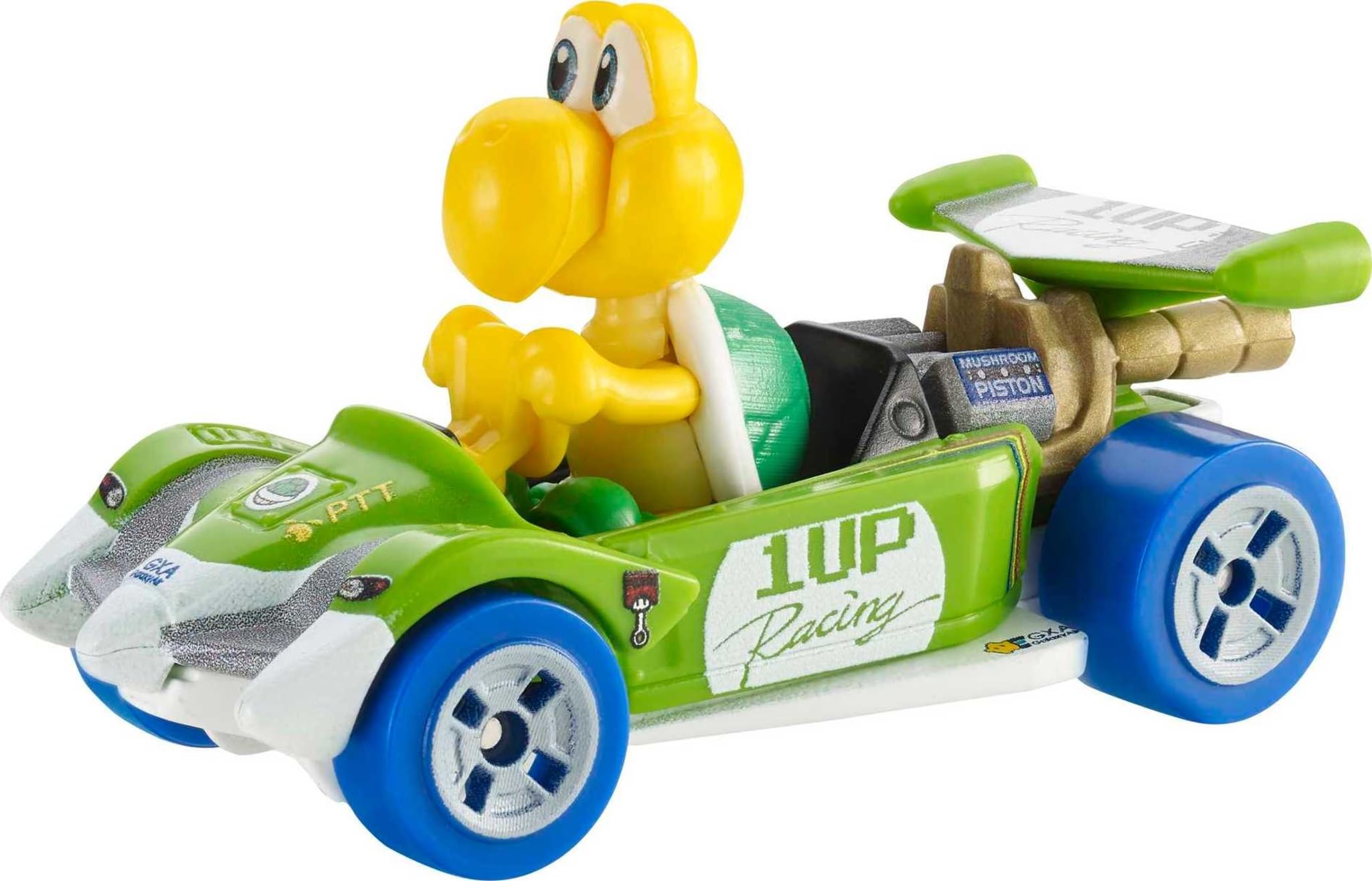 Hot Wheels Nintendo Mario Kart Koopa Troopa Diecast Standard Kart - Collectible Toy Car for Kids & Adults, Perfect for Racing Games & Display