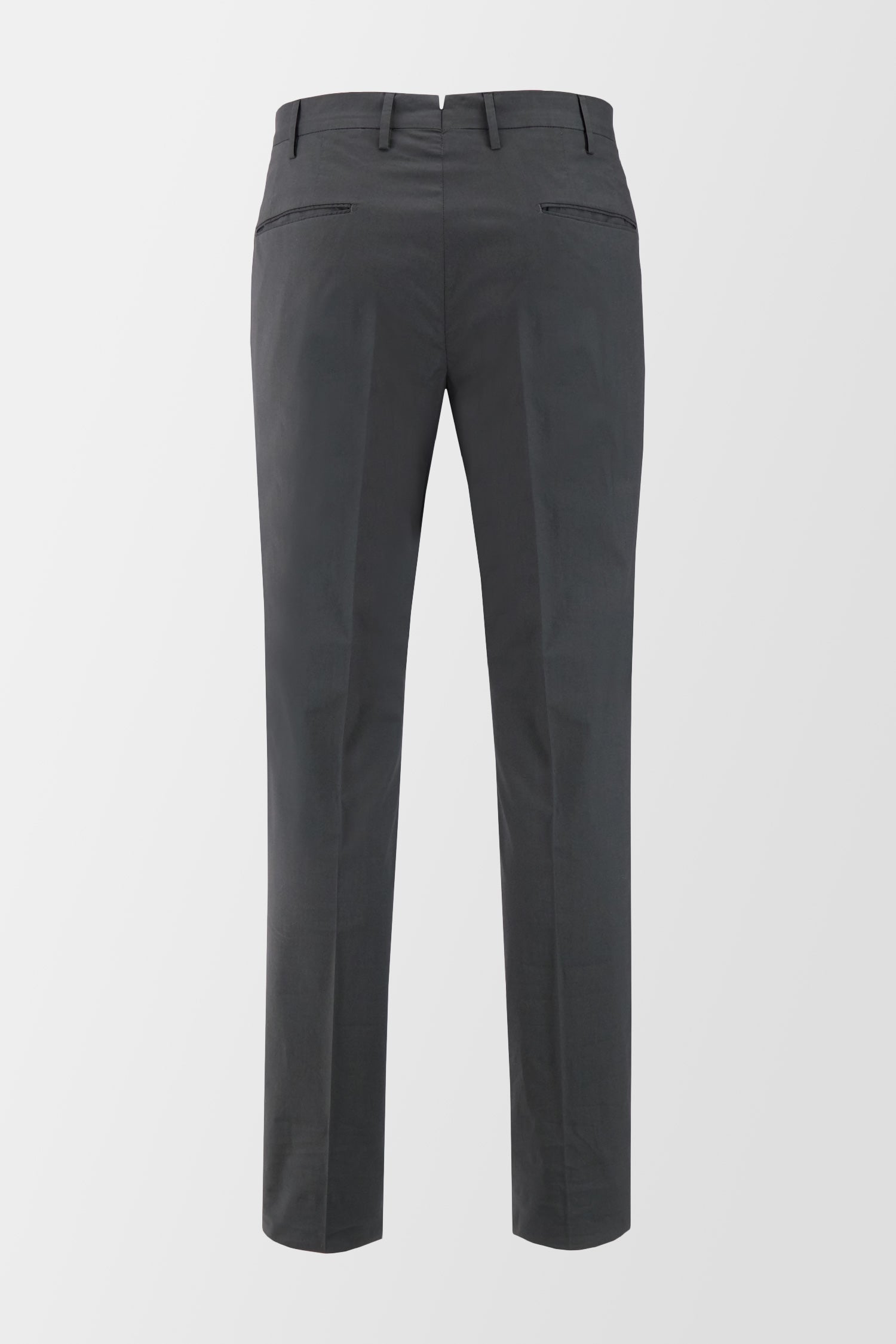 Incotex Grey Classic Men's Dress Pants - Slim Fit Comfortable Office & Business Casual Trousers for Work & Formal Occasions