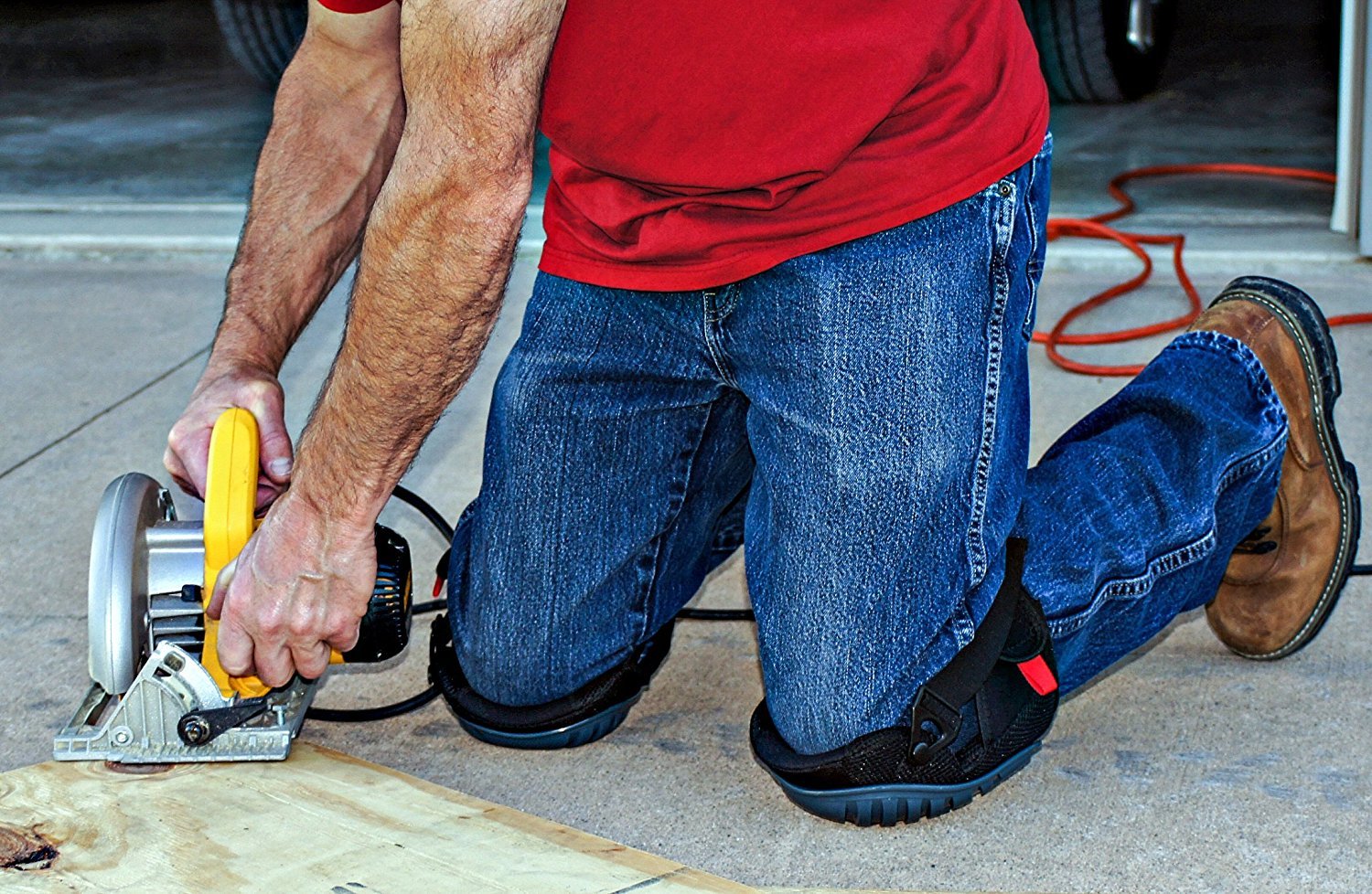 Tactical Knee & Elbow Pads for Work, Construction, Gardening - Heavy Duty EVA Foam with Gel Cushion for Comfort & Support