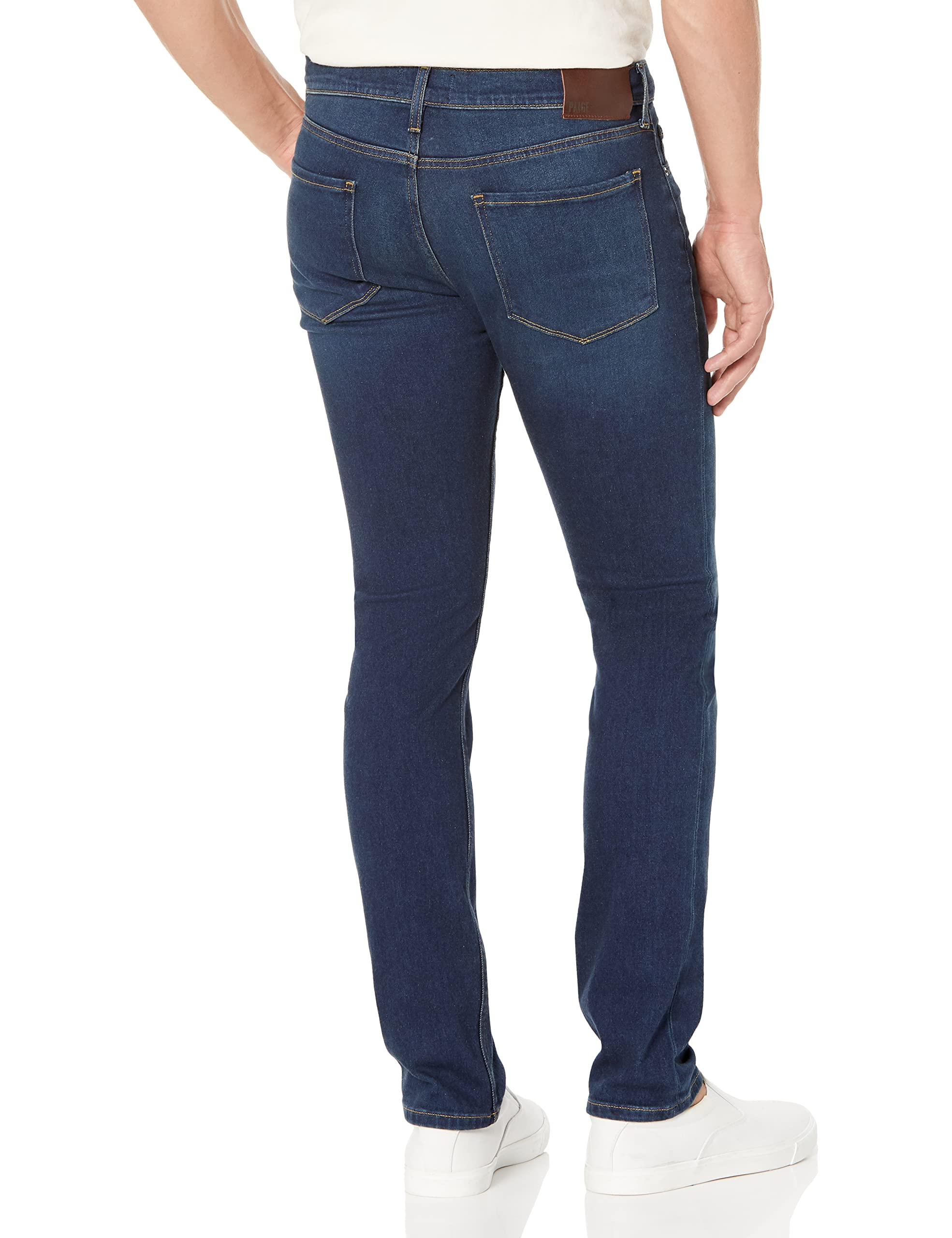 PAIGE Men's Lennox Julius Jeans - Slim Fit Stretch Denim Pants for Casual Wear & Office Style | Comfortable & Stylish Men's Fashion