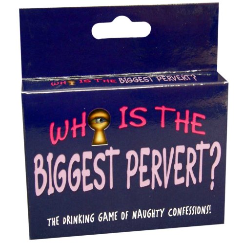 Who's The Biggest Pervert? Hilarious Adult Party Card Game for Game Nights & Bachelor Parties - Fun for Couples & Friends