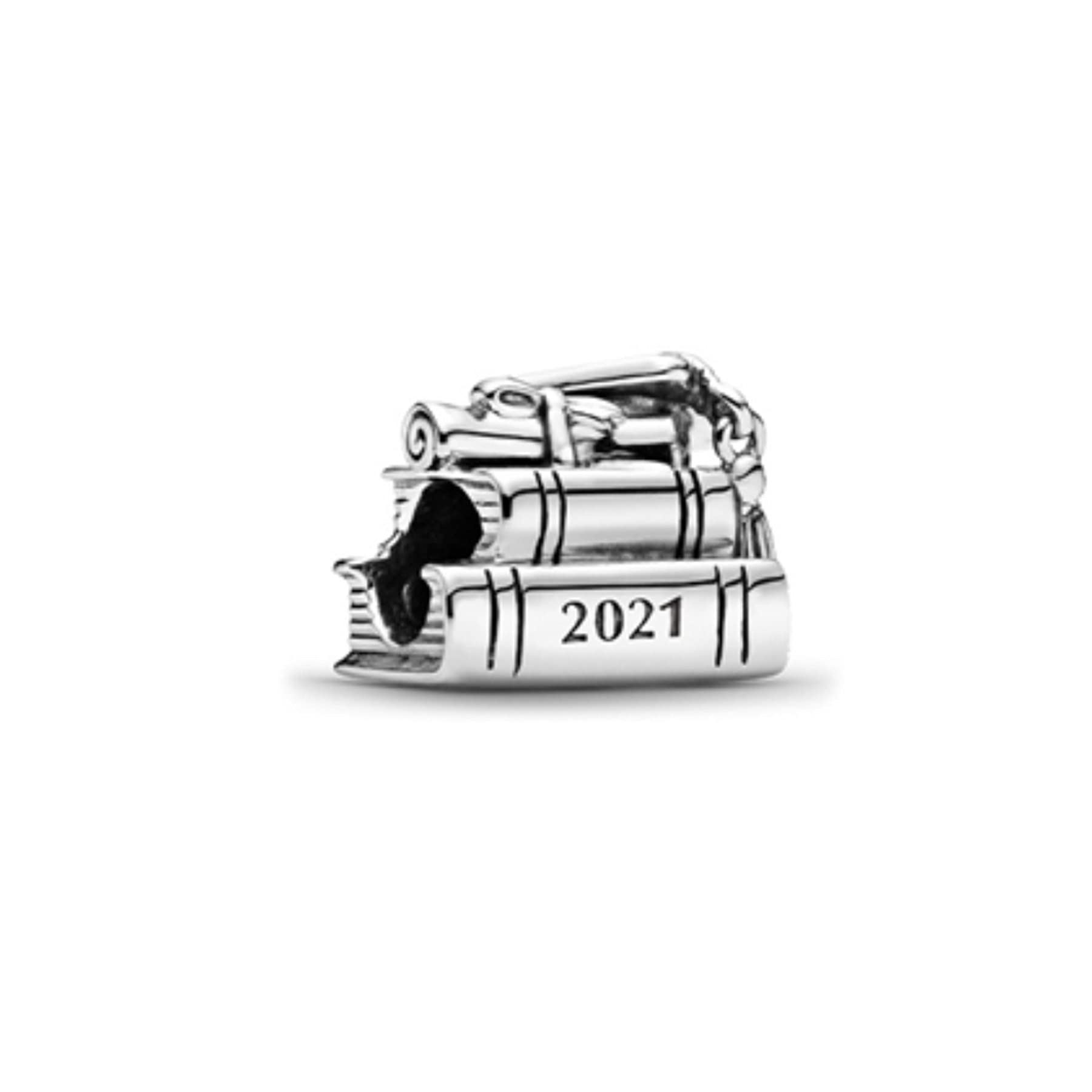 ARONTIME Sterling Silver Graduation Bracelet - S925 Silver Book Charm Jewelry for Women, Girls, Daughters & Friends | Perfect Graduation Gift for Her 2021 | Great for Commencement Ceremonies, Graduation Parties & Special Occasions