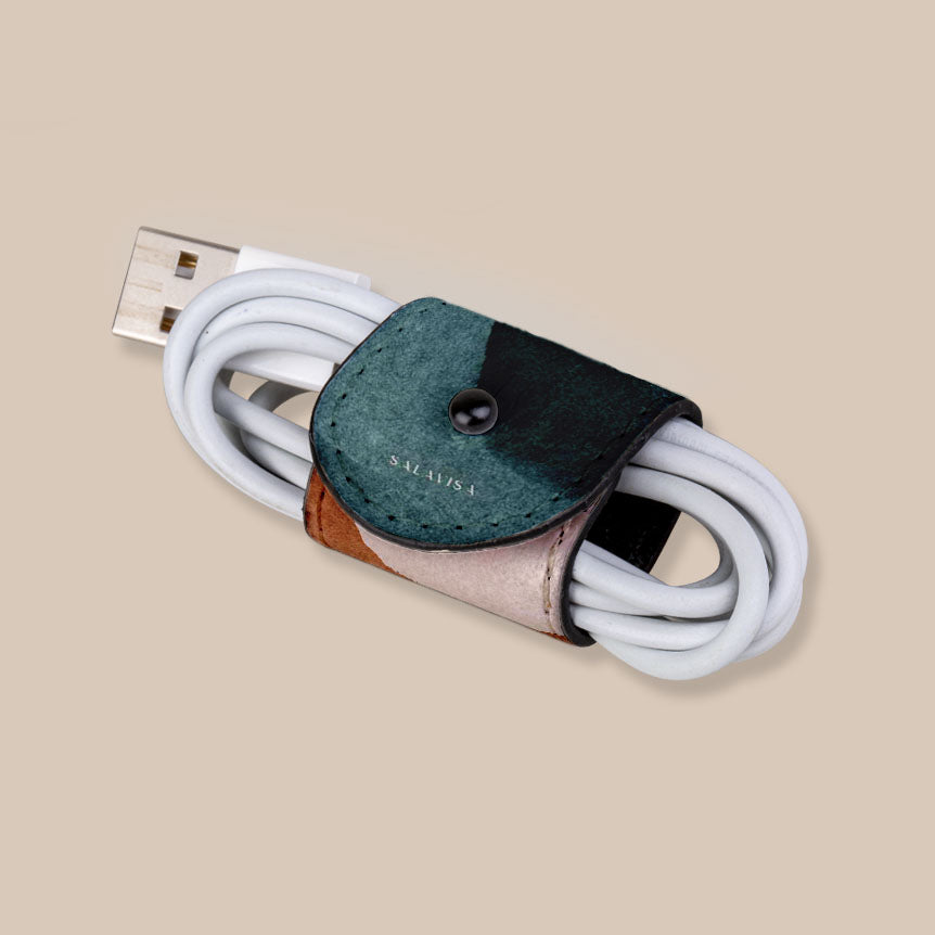 Eco-Friendly Luxe EcoWrap Cord - Pink & Forest Green Reusable Gift Wrapping for Birthdays, Weddings & Holidays