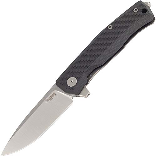 Myto Framelock Carbon Fiber Folding Knife - LSTMT01CF - Lightweight EDC Pocket Knife for Camping, Hiking & Outdoor Adventures