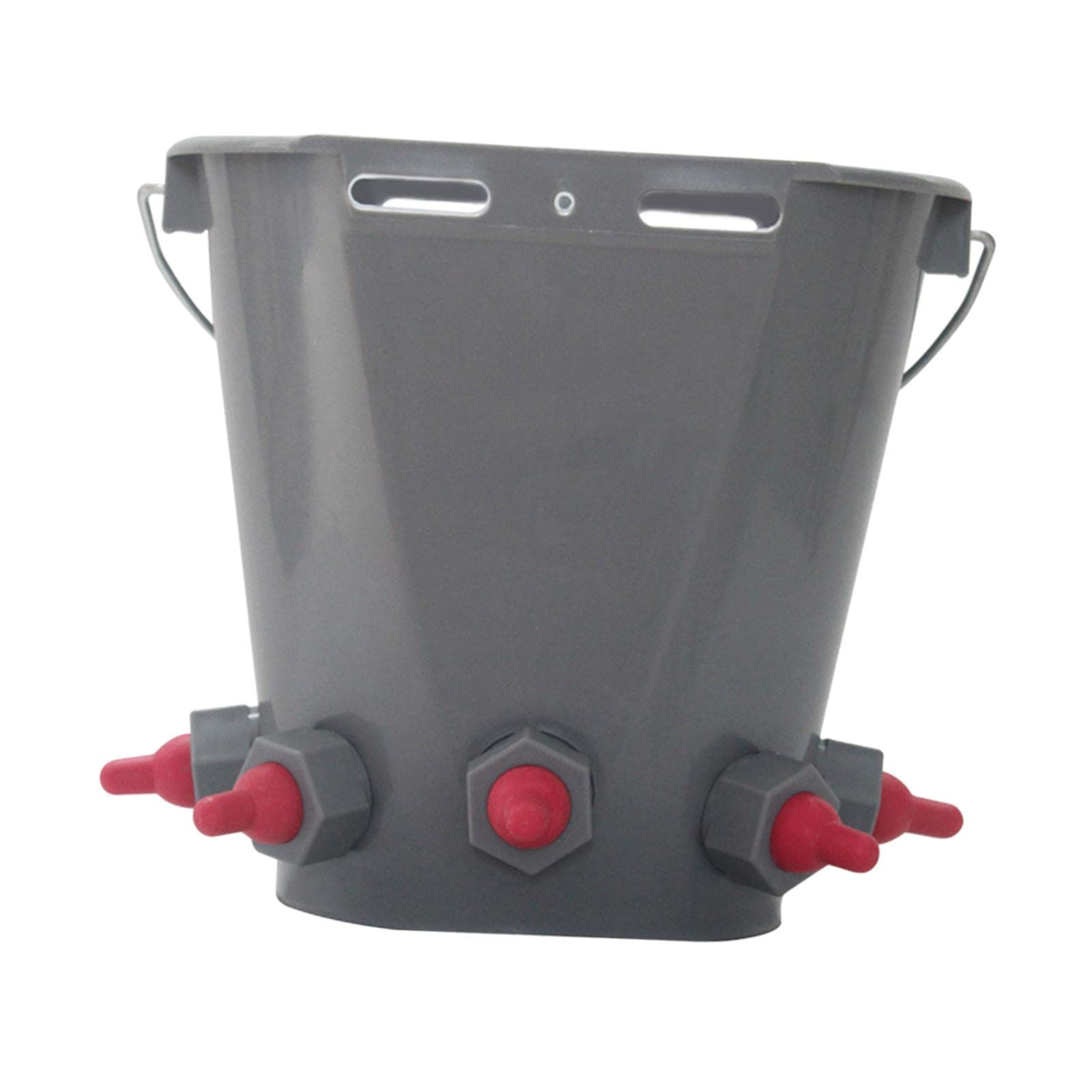8L Large Capacity Portable Animal Feeding Bottle with Pacifier - Farm Feeder Bucket for Baby Cattle, Cow, Horse, Sheep & Lambs | Durable Livestock Waterer for Ranch, Stable & Pasture Use