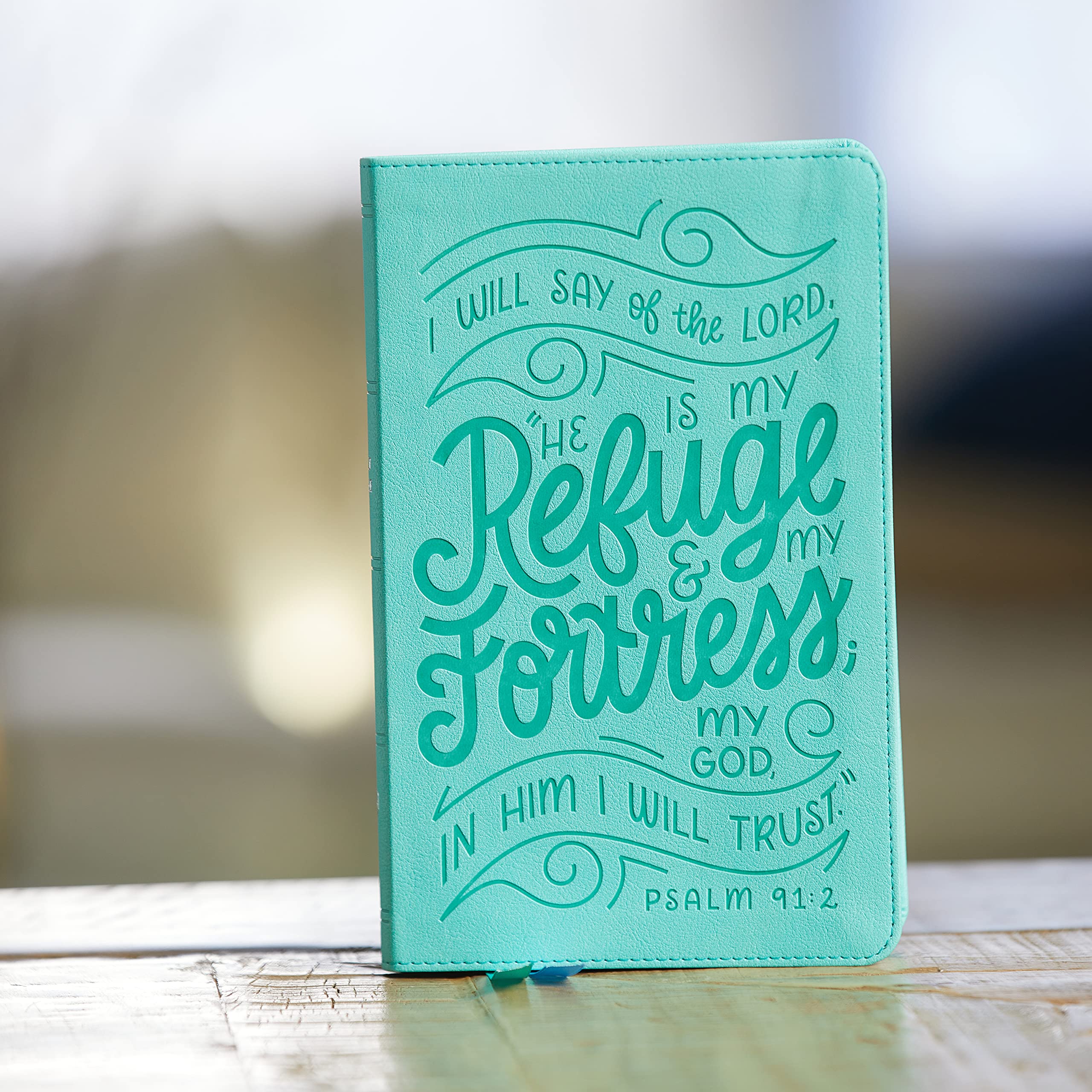 NKJV Thinline Youth Edition Bible - Turquoise Leathersoft Cover, Red Letter Text, Comfort Print | Holy Bible New King James Version | Perfect for Teens, Bible Study & Gift Giving