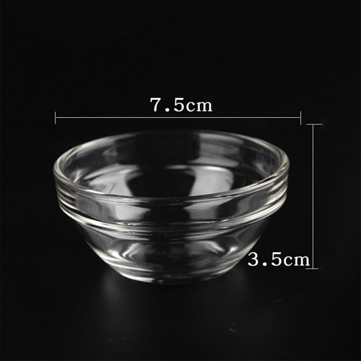 Premium Glass Facial Mask Mixing Bowl Set of 5 - Spa Quality Skincare Tools for DIY Face Masks, Beauty Treatments & Professional Esthetician Use