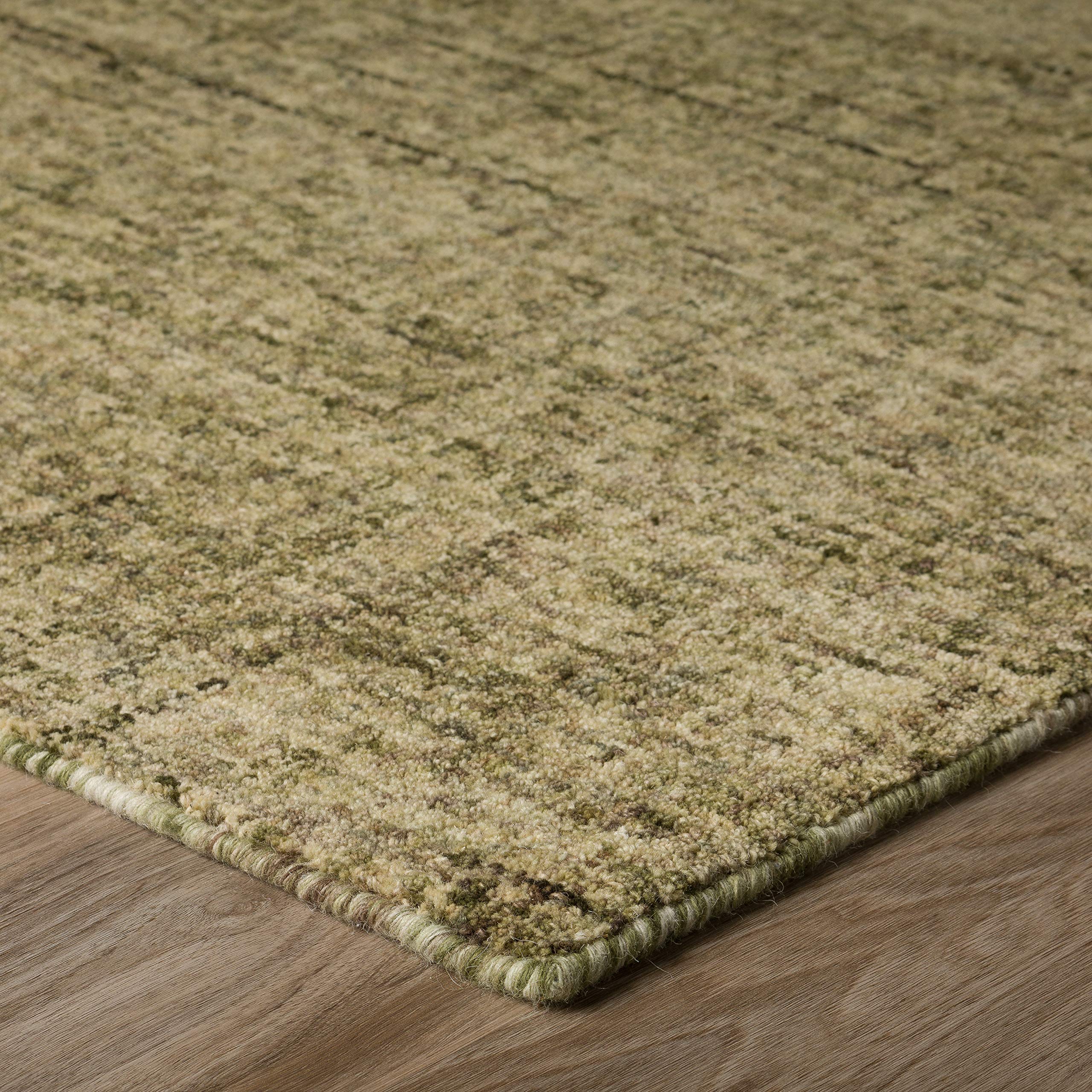 Addison Rugs Eastman Green 9' x 13' Rectangle Soft Area Rug - Easy Clean, Non-Shedding, Stain Resistant - Perfect for Bedroom, Living Room, Dining Room, Entryway & Kitchen - Cozy Home Decor & Floor Protection