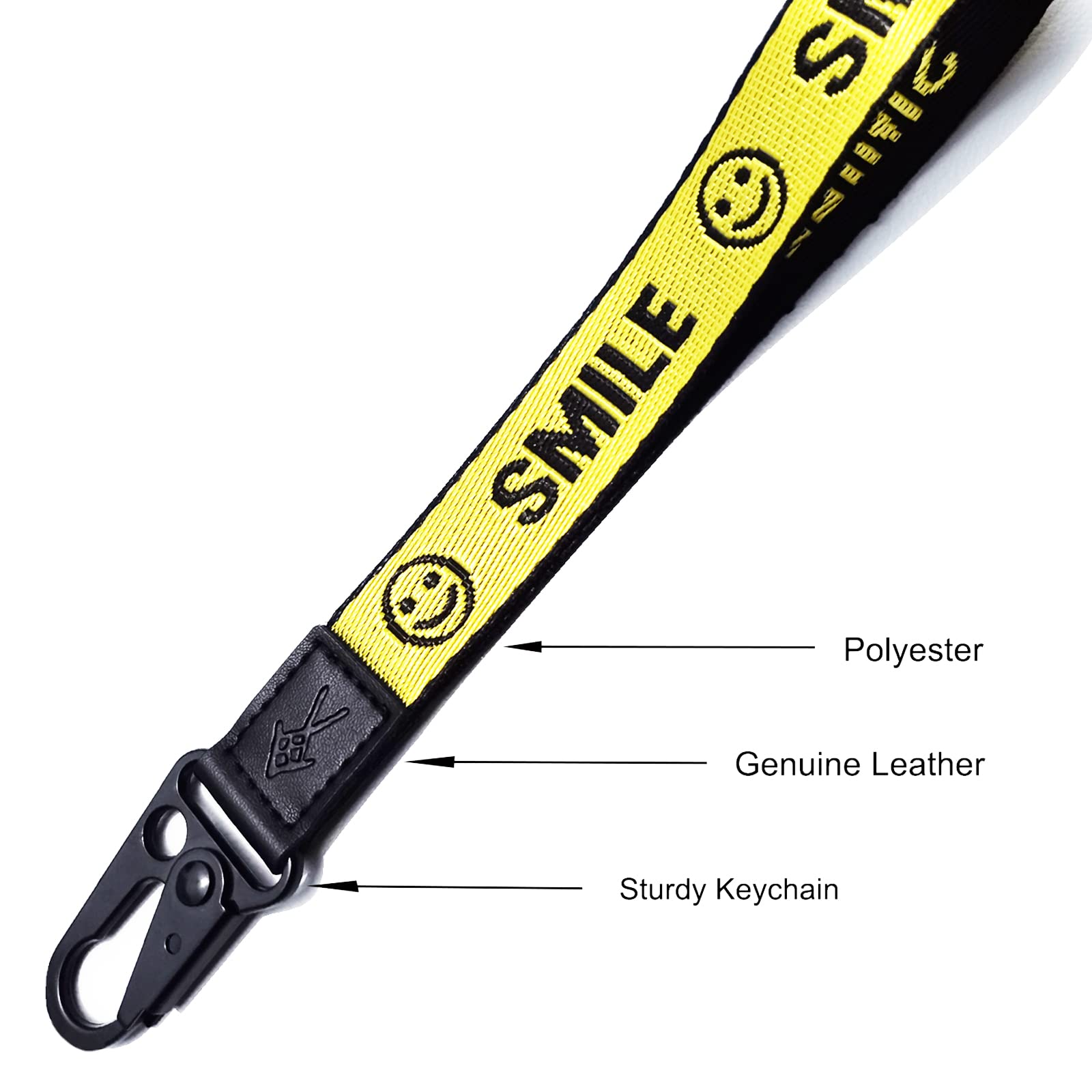 Cool Lanyards for Keys & Wallets - Durable Keychain Holder for Work & Travel