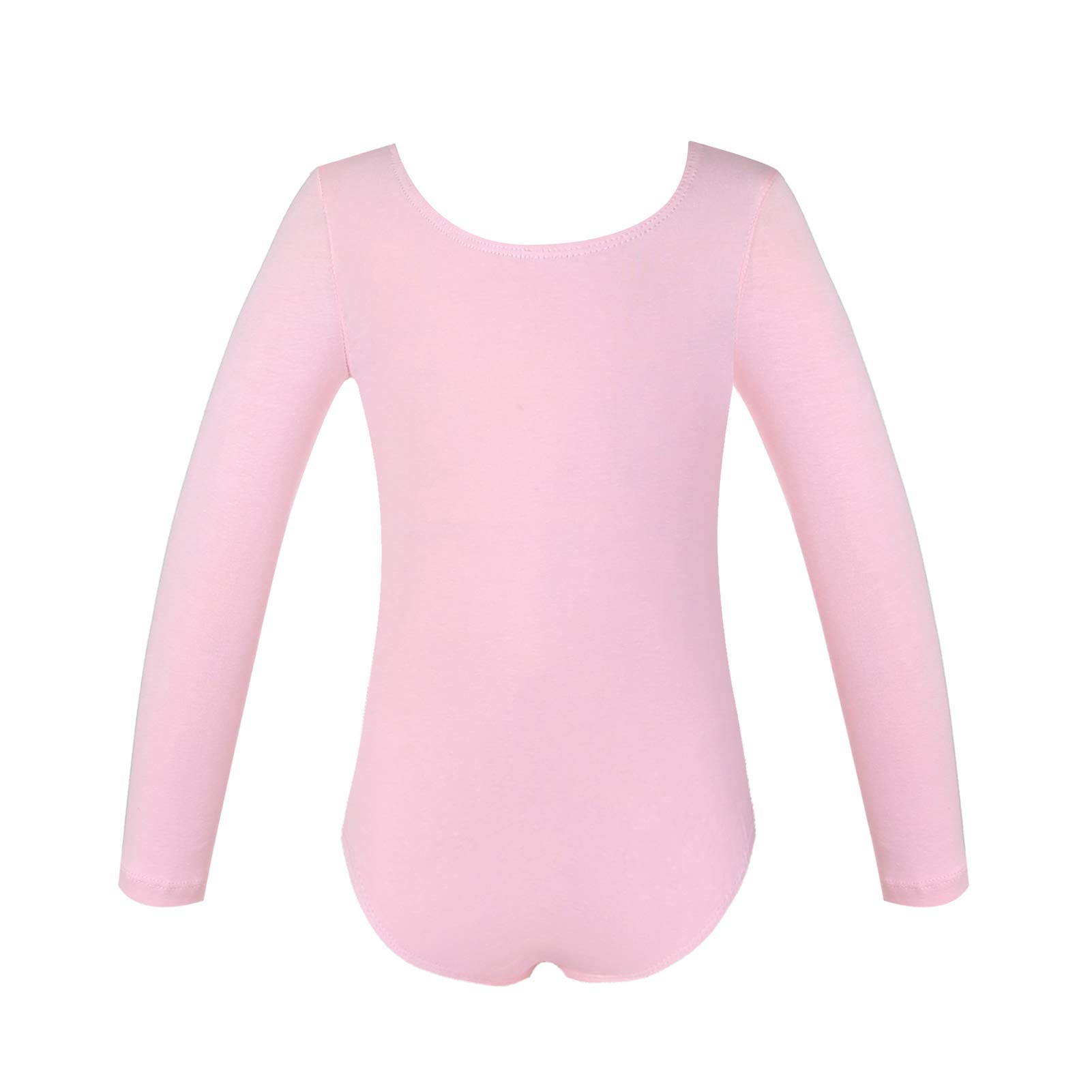 Phineein Girls Long Sleeve Team Basic Leotards for Kids - Dance, Gymnastics & Ballet Practice Wear
