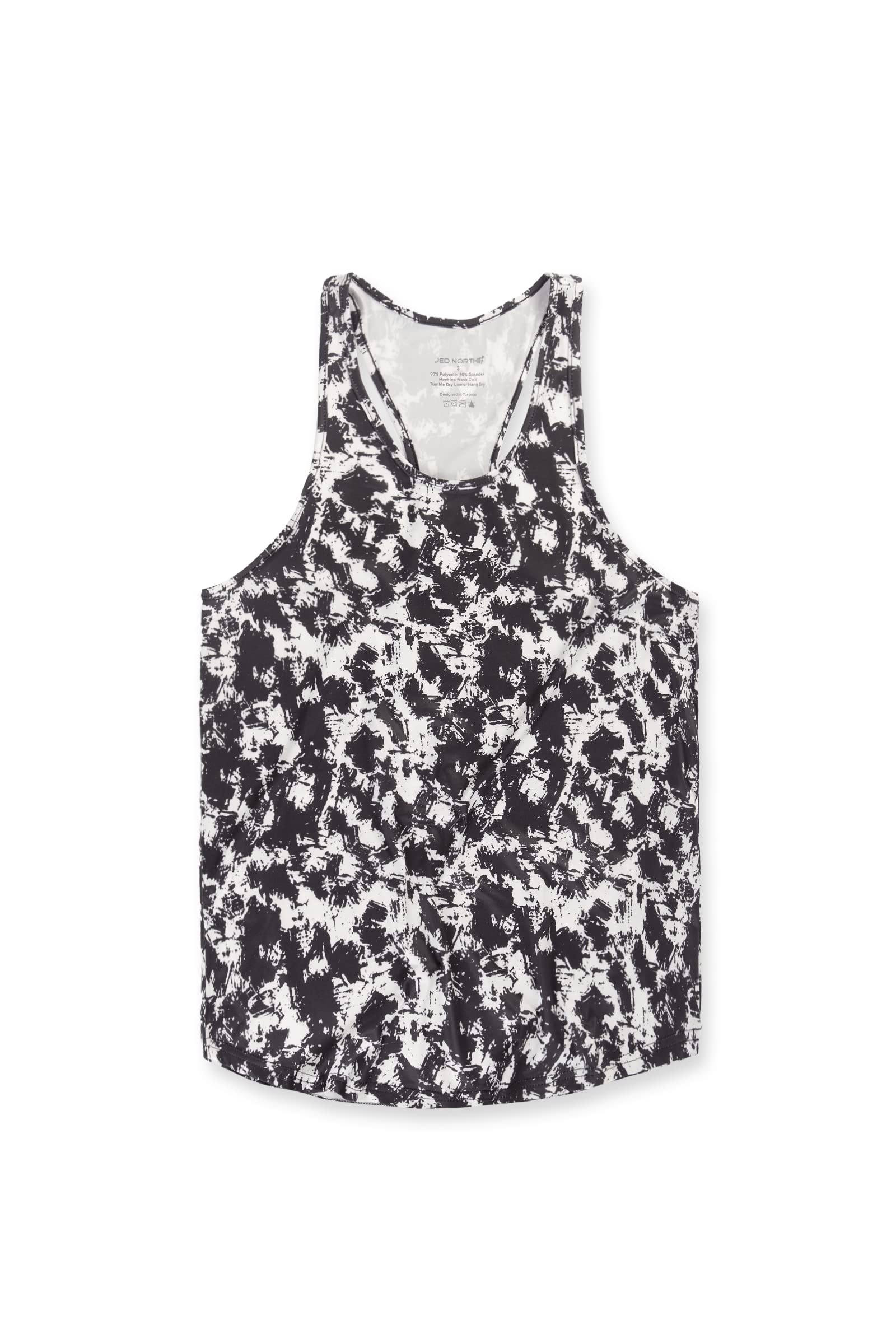 Jed North Men's Camo Graphic Bodybuilding Tank Top - Gym Stringer Racerback Workout Shirt for Weightlifting & Bodybuilding Training