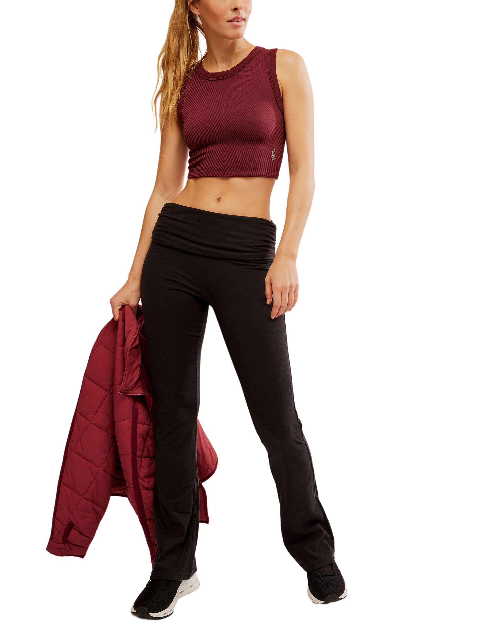 ACED IT High Waist Yoga Leggings for Women - Black - Perfect for Gym, Running & Workout