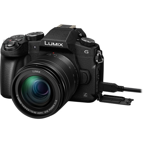 Panasonic Lumix DMC-G85 16MP Mirrorless Camera with 12-60mm Lens | 4K Video, 5-Axis Stabilization | Perfect for Travel Photography & Vlogging