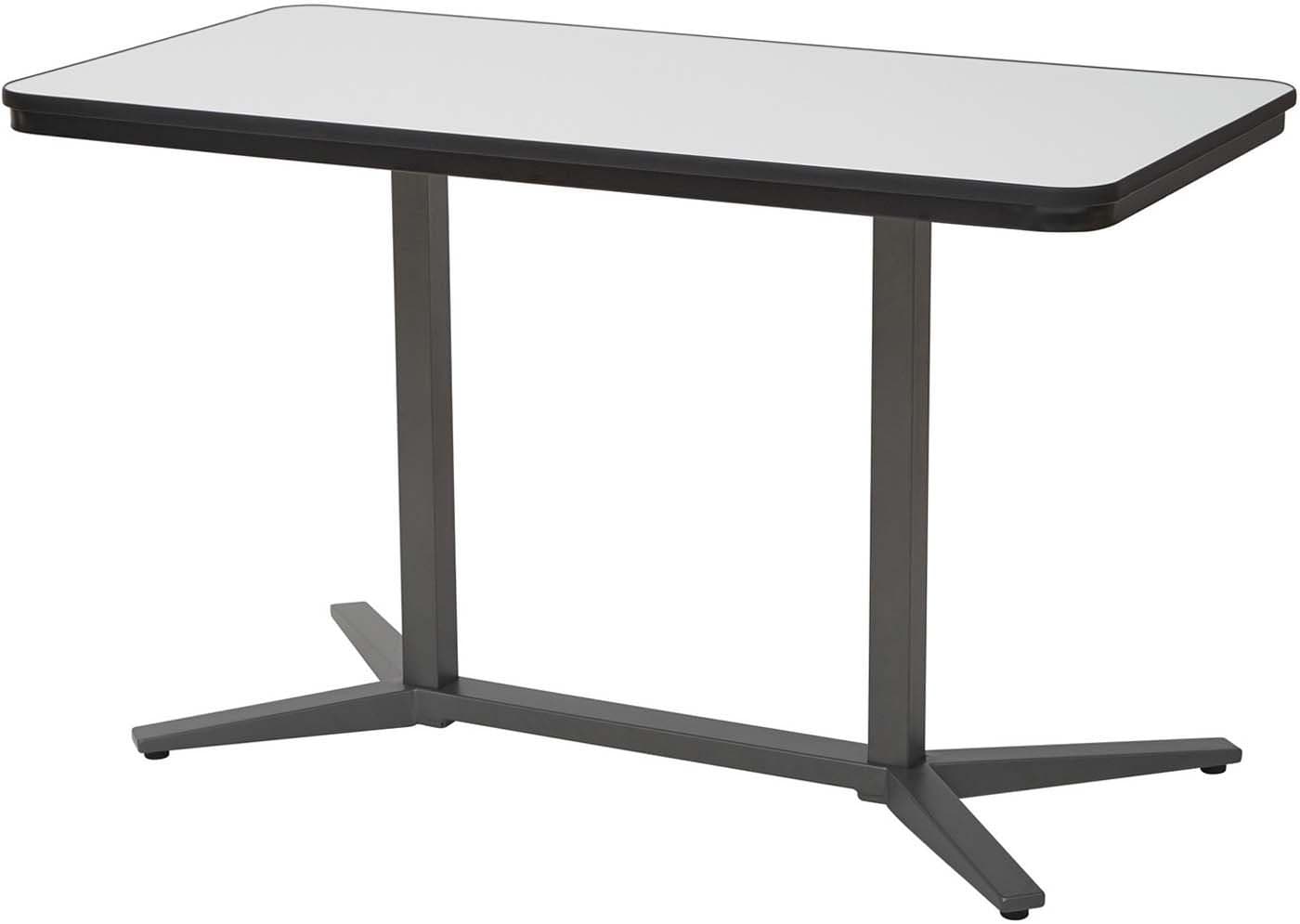 Pro Line II™ Pneumatic Height Adjustable Office Desk with Titanium Base [PHT70527] - Perfect for Home Office, Gaming Setup & Standing Workstation