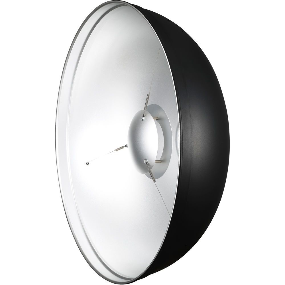 Godox 54cm Pro Beauty Dish with Bowens Mount - White | Professional Photography Lighting for Portraits & Studio Shoots