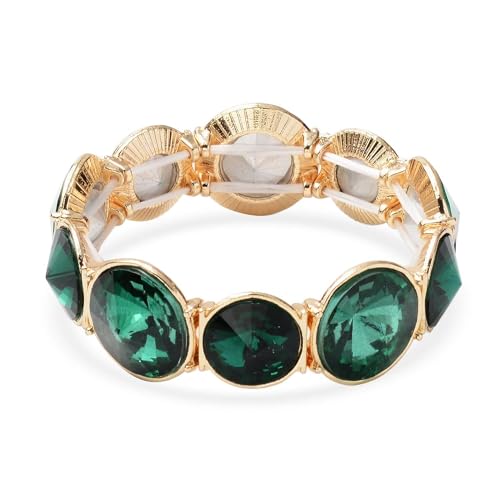 SHOP LC Genuine Purple Glass Bracelet for Women - Elegant Handmade Jewelry Gift for Birthday, Anniversary & Special Occasions | Perfect for Casual Wear, Date Nights & Formal Events