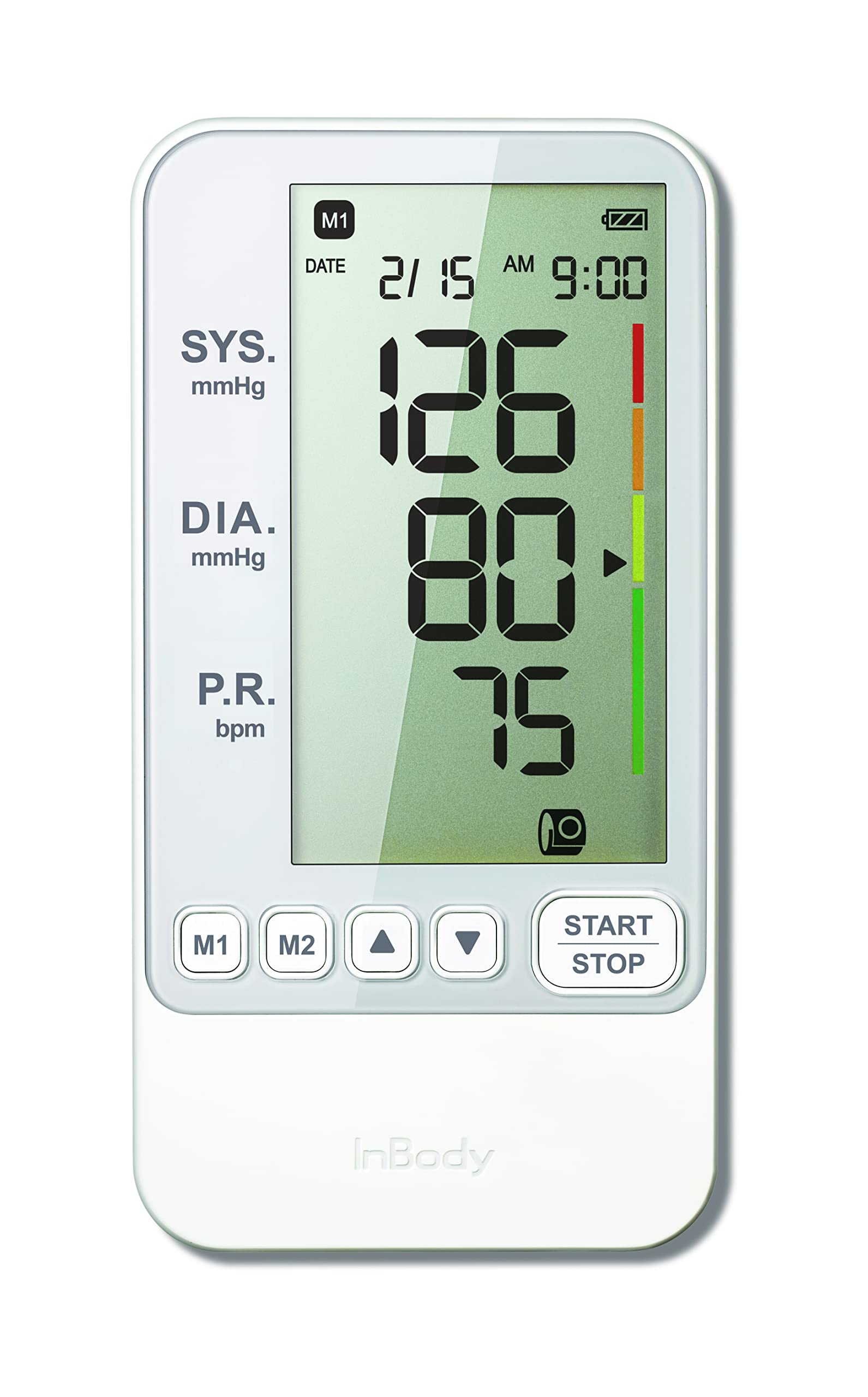 InBody BP170 Automatic Blood Pressure Monitor for Home Use - One-Touch Cuff, Large Digital Display, Accurate Readings for Hypertension Tracking (Ideal for Home Health Monitoring & Professional Medical Use)