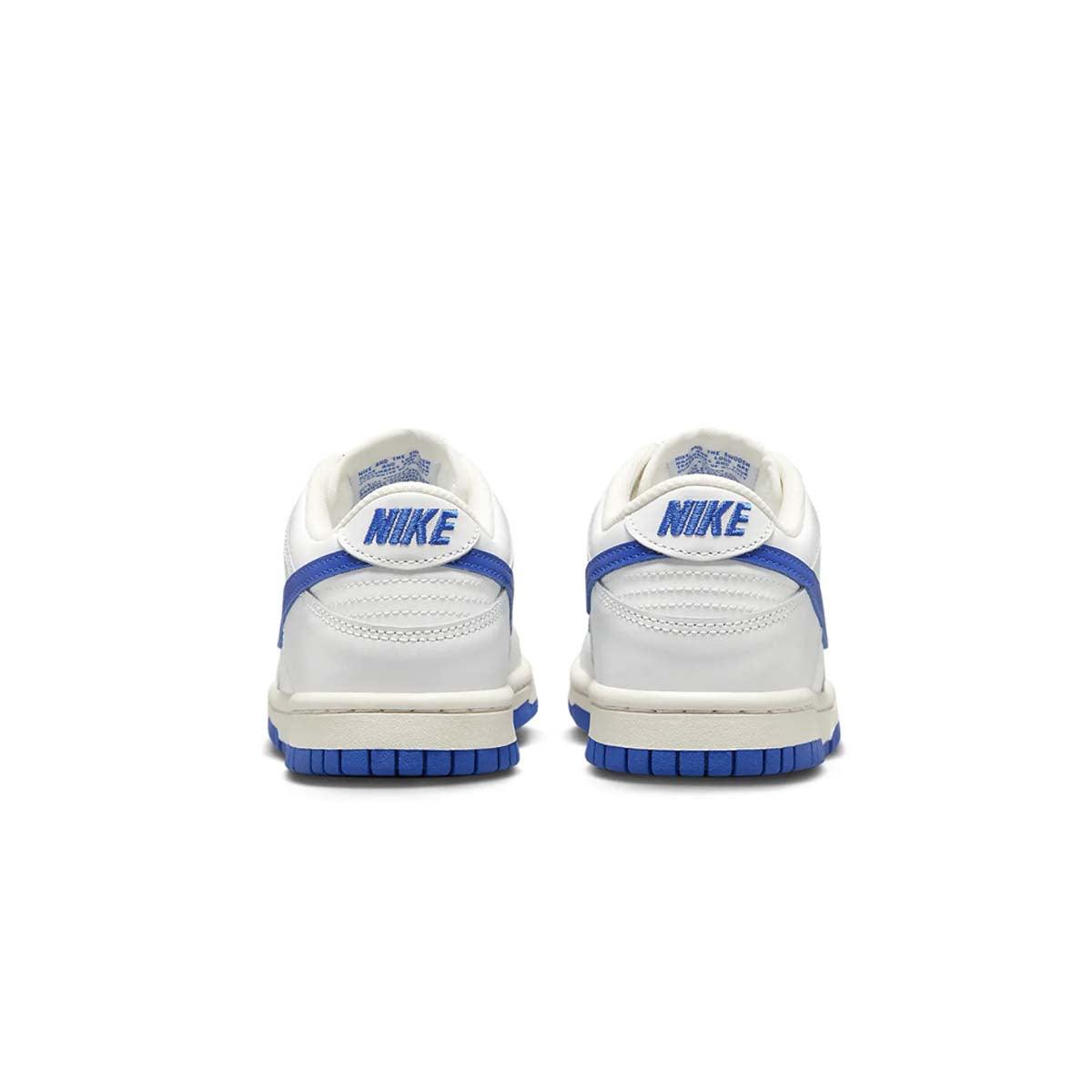 Nike Kids Dunk Low Sneakers - White & Royal Blue Basketball Shoes for Boys & Girls | Perfect for School, Sports & Casual Wear
