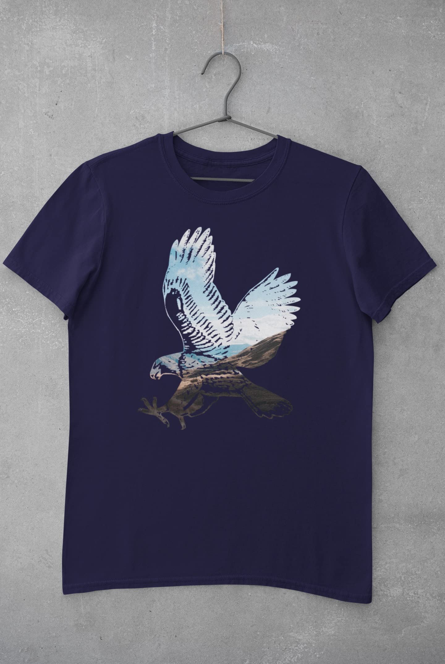 4th of July Patriotic Eagle American Flag T-Shirt for Men - USA Independence Day Celebration & Casual Wear