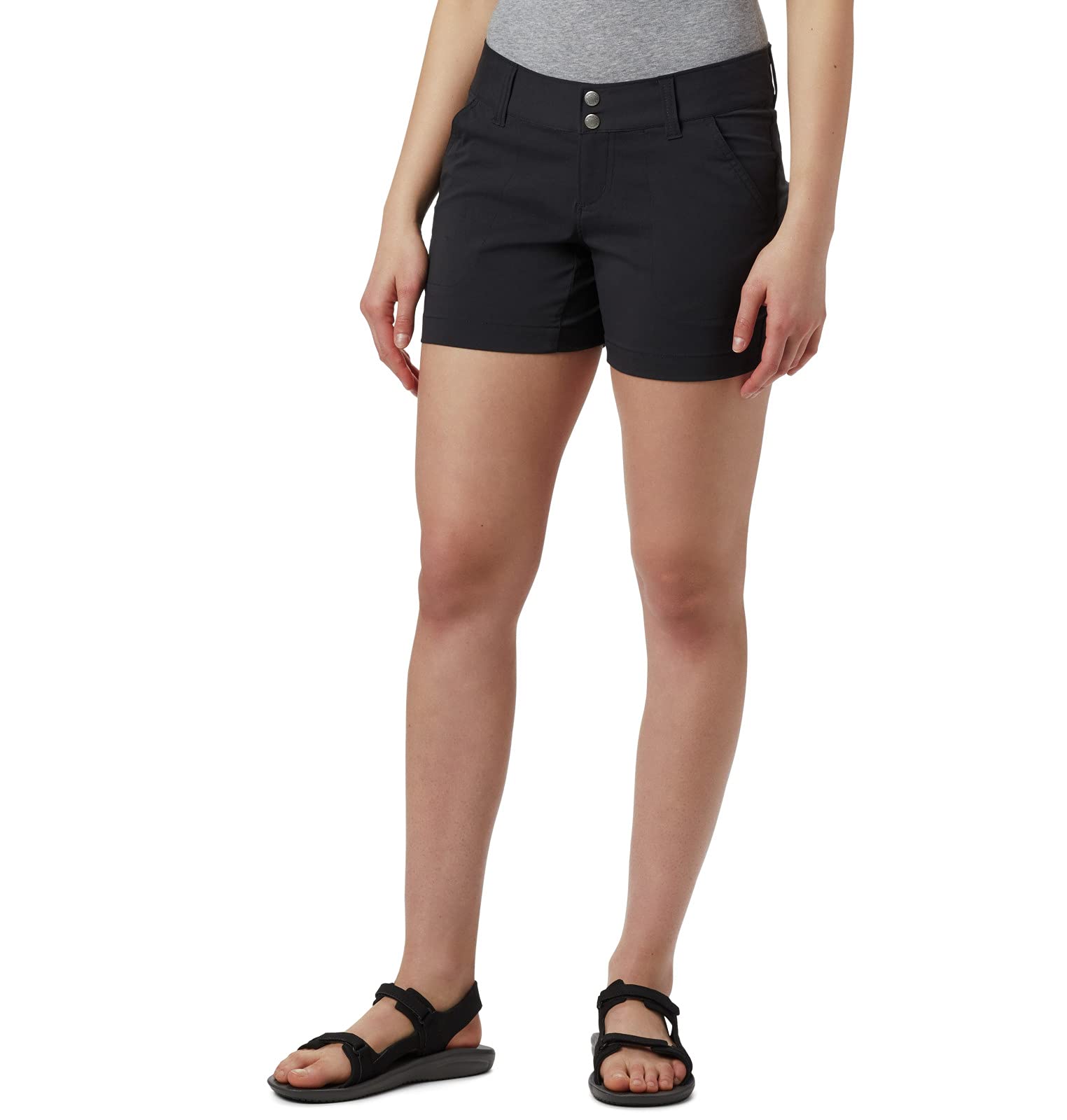 Columbia Women's Saturday Trail Short - Lightweight Hiking Shorts for Outdoor Adventures, Running & Travel - UPF 50 Sun Protection & Quick-Dry Fabric