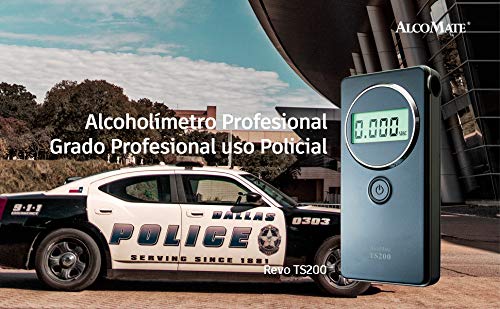 Revo Professional Fuel-Cell Breathalyzer with Patented Replaceable Sensors | High Accuracy Alcohol Tester for DOT, US Coast Guard & FDA 510(k) Approved | Ideal for Law Enforcement, Workplace Safety & Personal Use