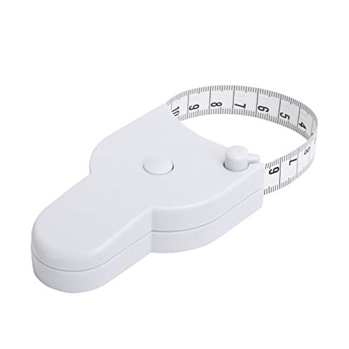Professional Retractable Body Tape Measure - Double Sided cm/inch Scale for Accurate Sewing, Tailoring & Body Measurements | Perfect for Crafting, DIY Projects & Fitness Tracking