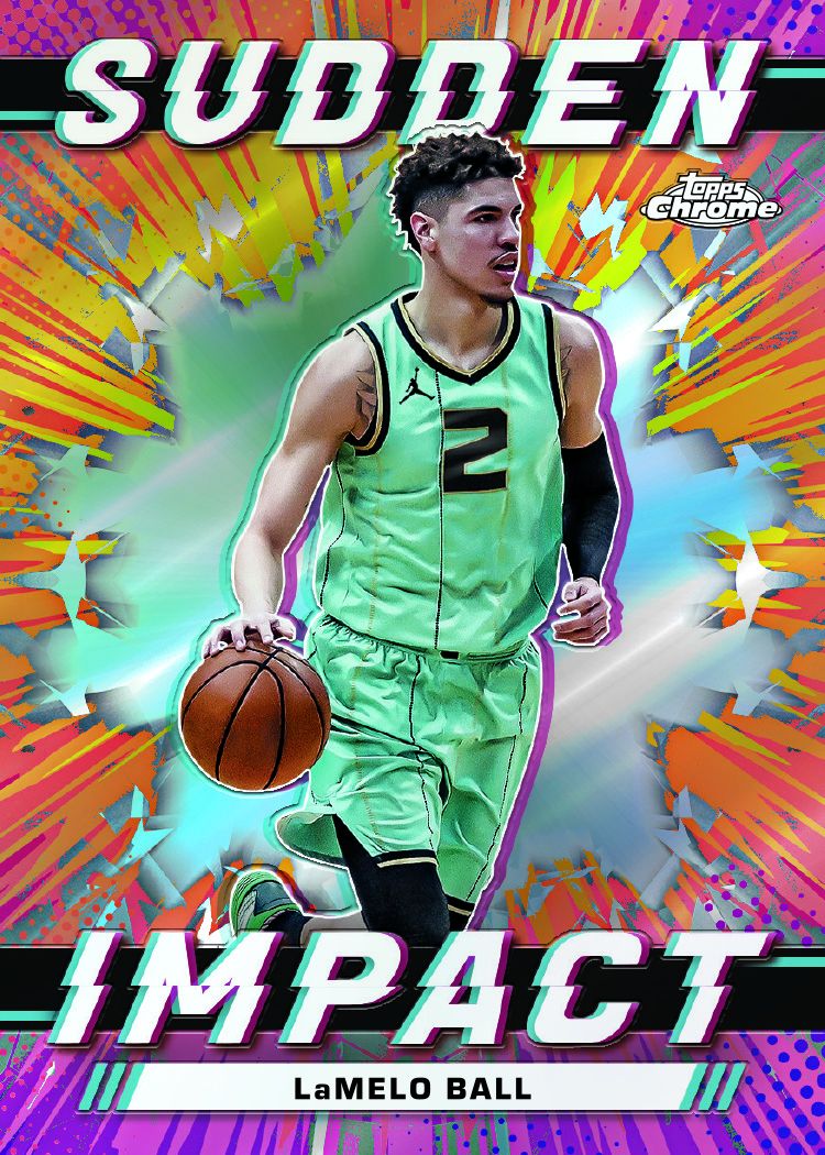 2023-24 Topps Chrome NBA Basketball Hobby Box - Collectible Trading Cards for Sports Fans & Investors | Perfect for Card Collecting, Trading, and Display