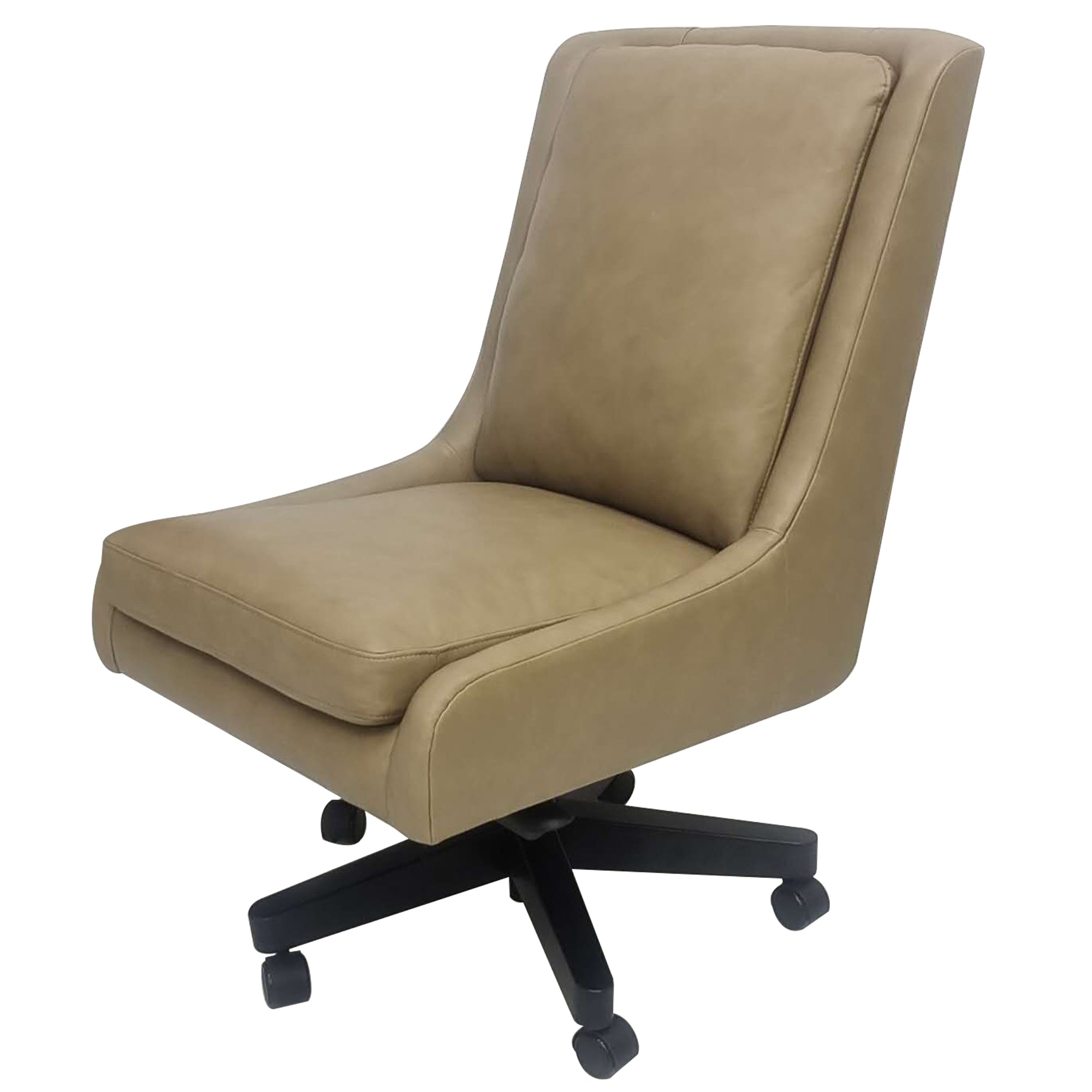 Premium Genuine Leather Office Chair - Ergonomic Executive Desk Chair for Home & Office - Comfortable High Back Support for Long Work Hours