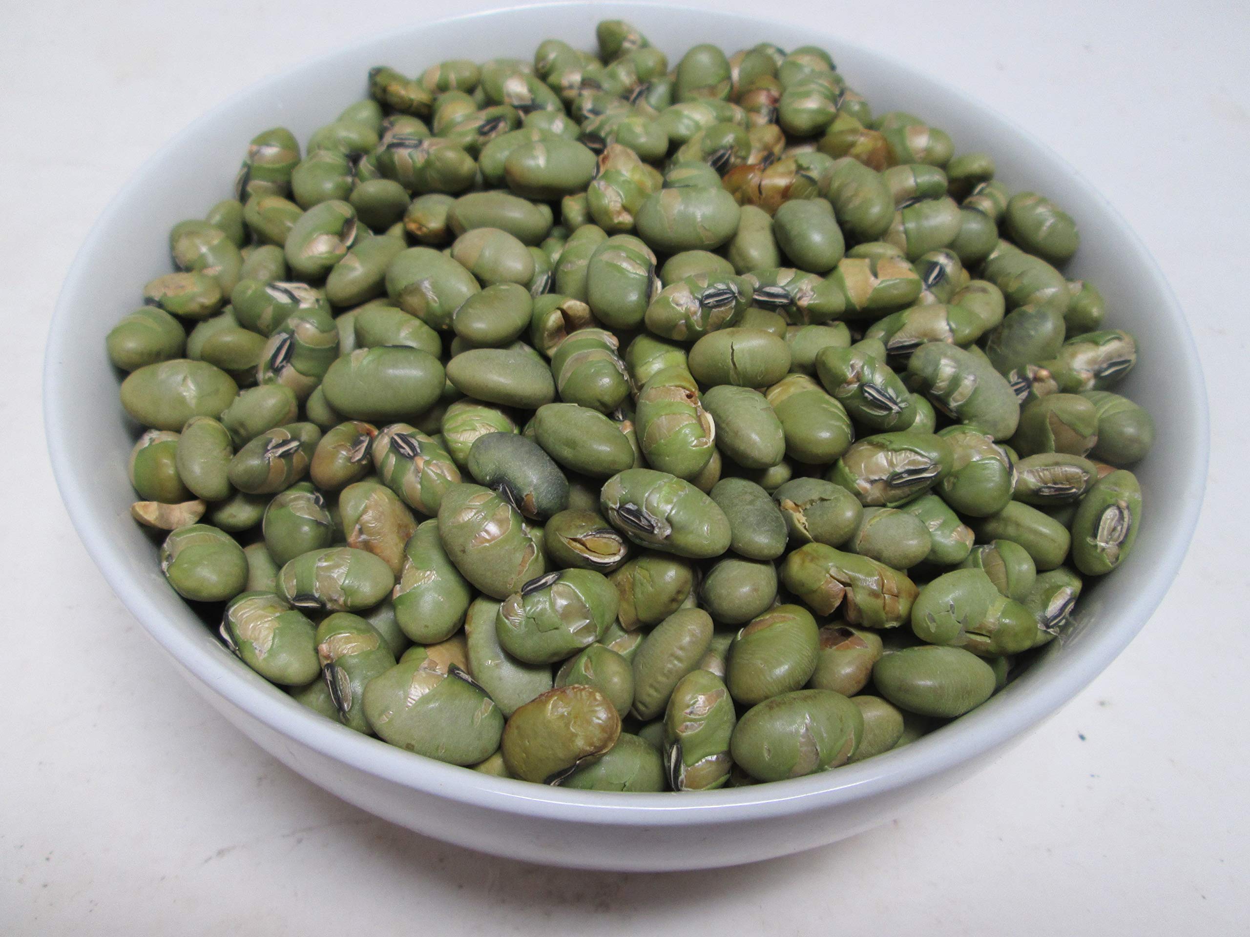 Roasted Lightly Salted Edamame Green Soybeans - 22 lbs Bulk Case - Healthy Vegan Snack for Office, Gym & Party