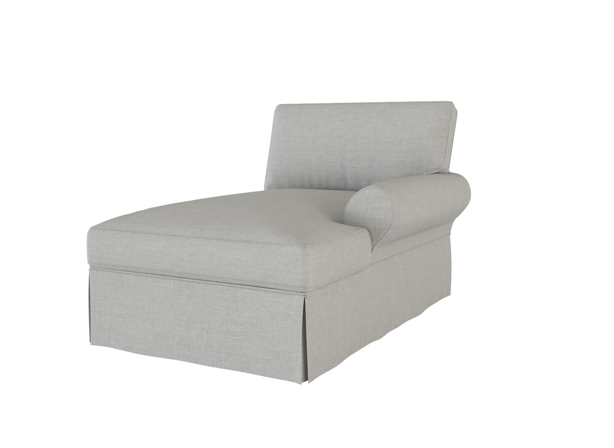PB Basic Right Arm Chaise Cover - Premium Slipcover for Sectional Sofa Components | Perfect for Living Room, Family Room & Home Theater Furniture Protection