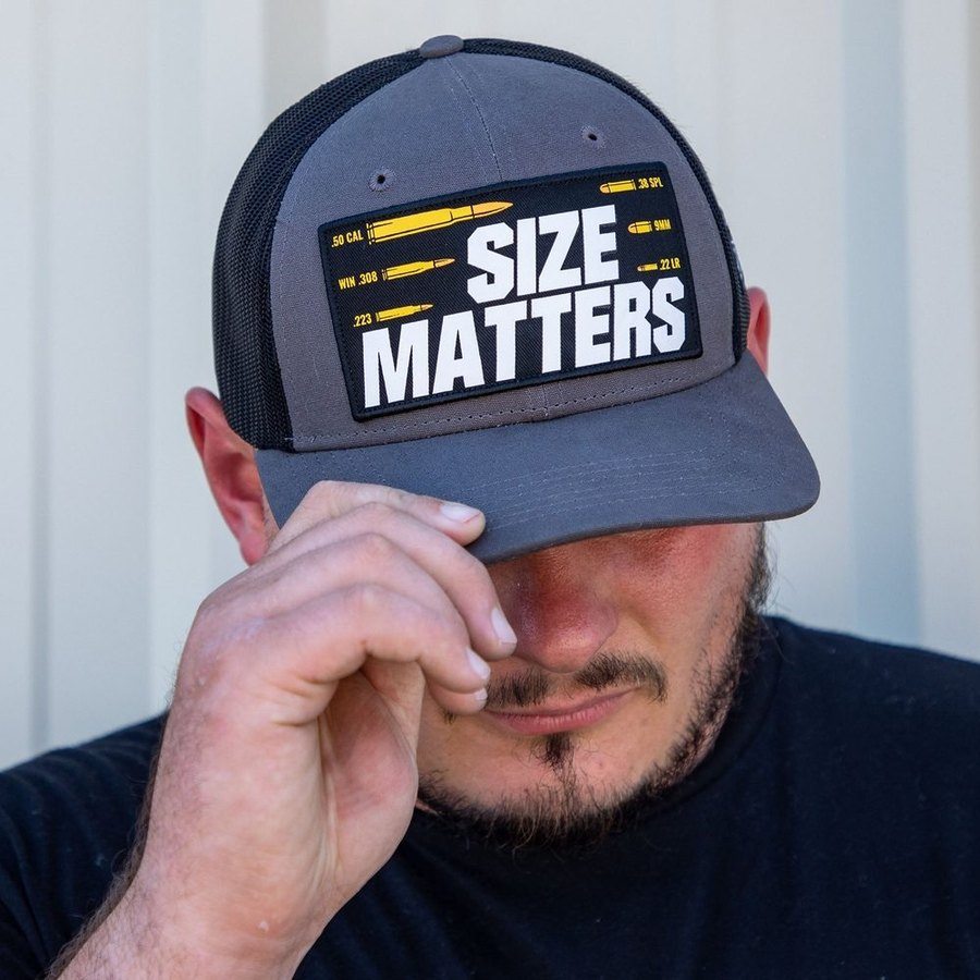 Size Matters Hat - Adjustable Unisex Baseball Cap for Men & Women - Perfect for Outdoor Sports, Casual Wear & Sun Protection