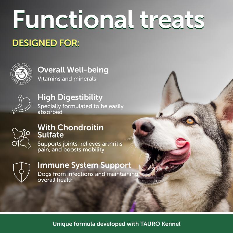 Premium Lamb Flavored Dog Treats for Adult Dogs - Supports Joint Health & Mobility - Ideal for Training, Rewards & Senior Dog Care