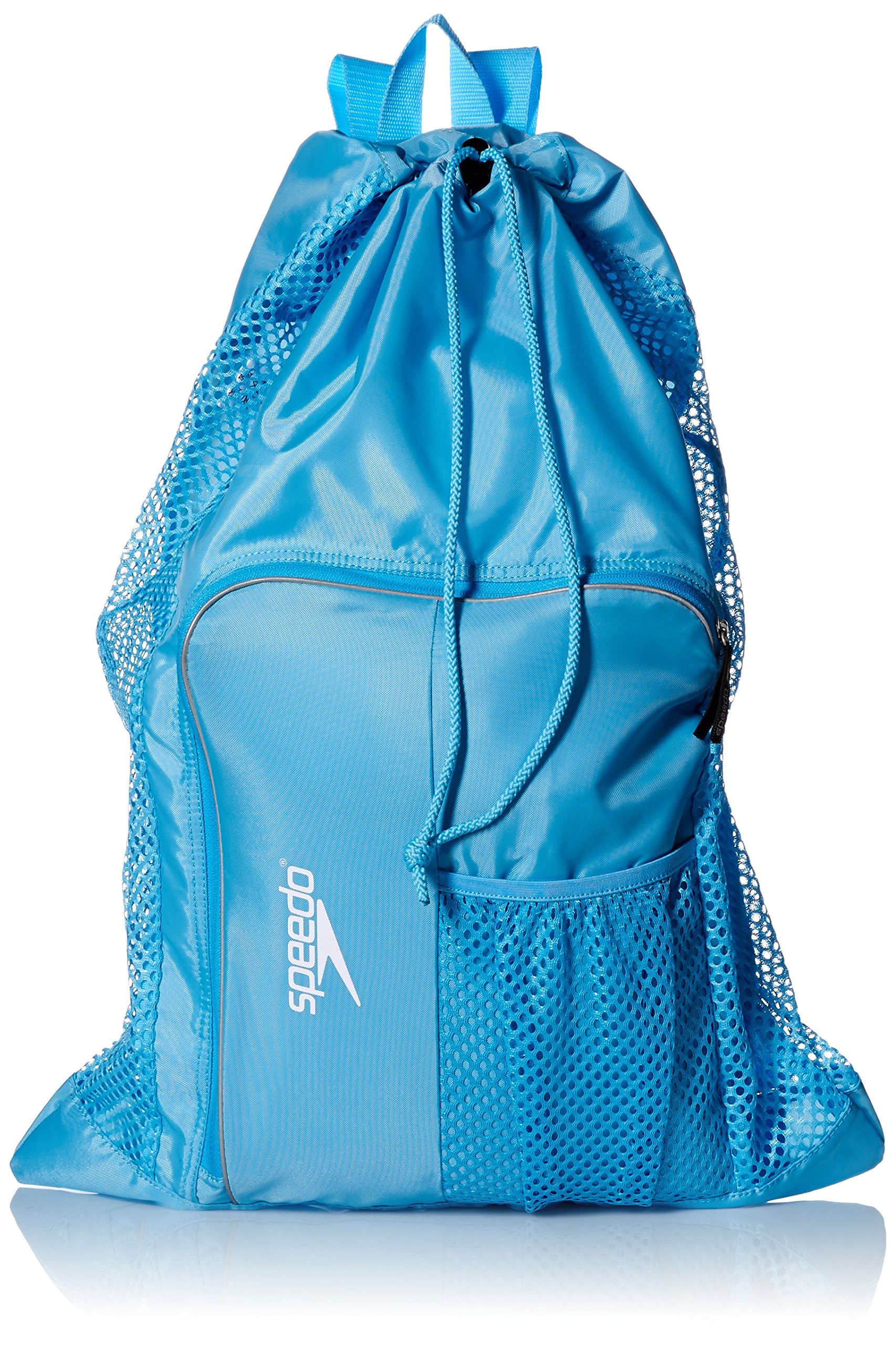 Speedo Unisex-Adult Deluxe Ventilator Mesh Equipment Bag - Waterproof Swim Gear Storage for Pool, Gym & Travel Accessories