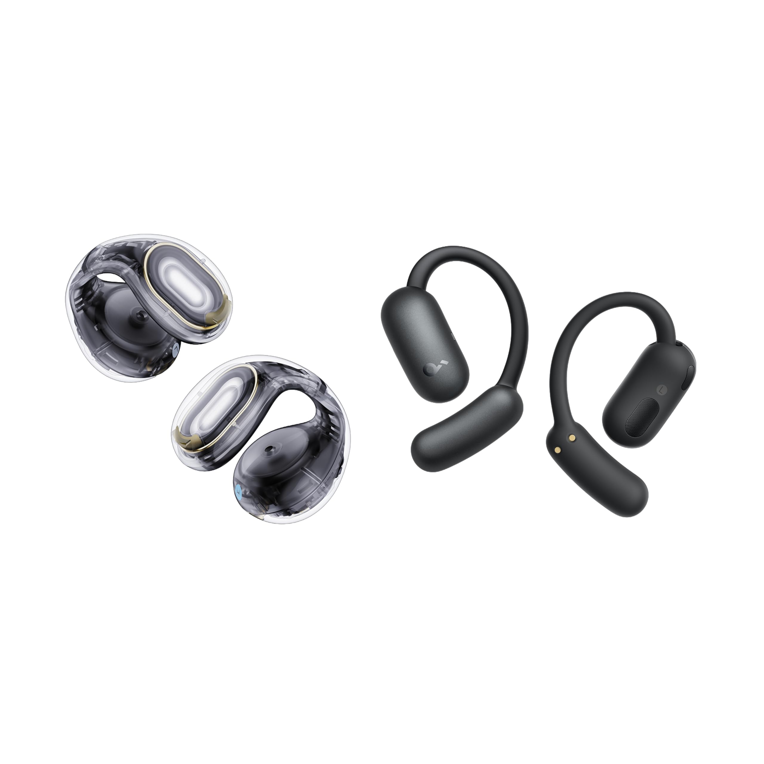 Soundcore AeroFit 2 Open-Ear Bluetooth Headphones by Anker - 42H Playtime, Hi-Res Audio, Rich Bass, Wireless Charging, IP55 Waterproof, AI Clear Calls - Perfect for Running, Gym Workouts & Outdoor Activities