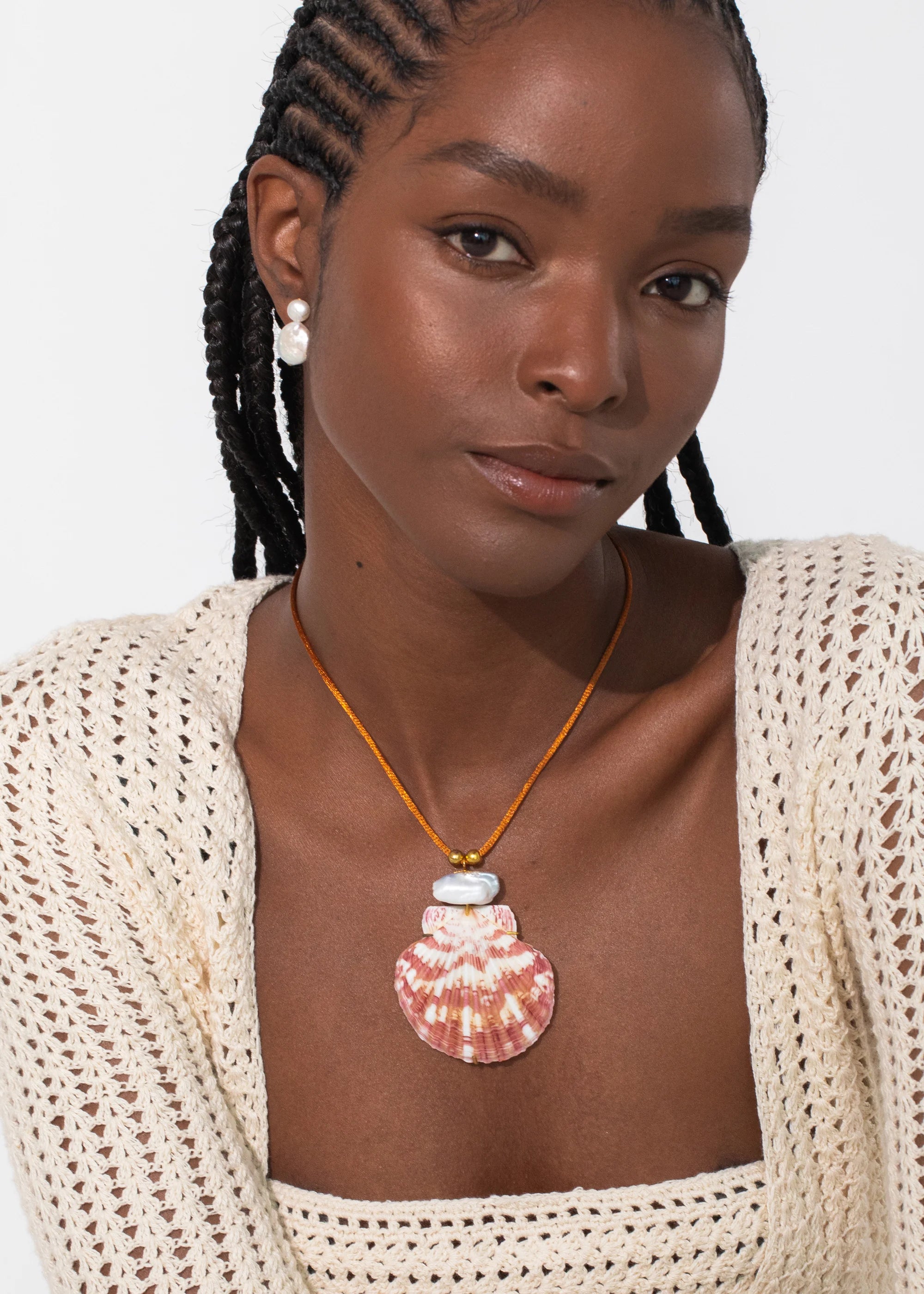 Calandra Necklace Sunset - Elegant Gold Plated Pendant for Women | Perfect for Evening Parties, Date Nights & Special Occasions