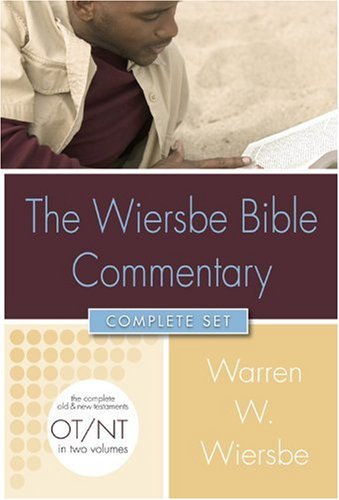 Wiersbe Bible Commentary 2 Volume Set with CD-ROM - Complete Biblical Study Reference for Pastors, Teachers & Students - Perfect for Sermon Preparation & Bible Study Groups