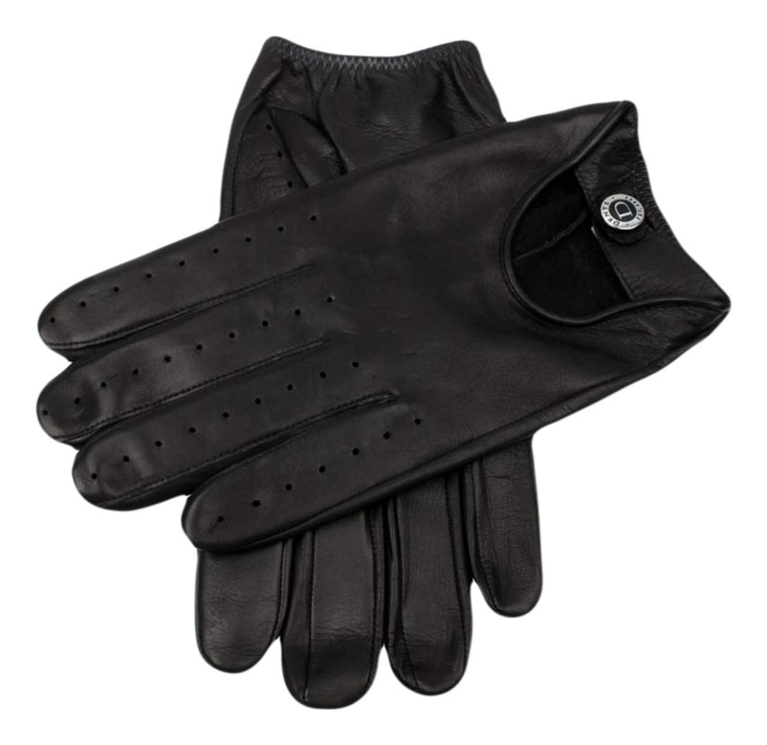 Men's Woburn Hairsheep Leather Gloves - Black/Black | Premium Winter Driving & Outdoor Gloves for Cold Weather Protection
