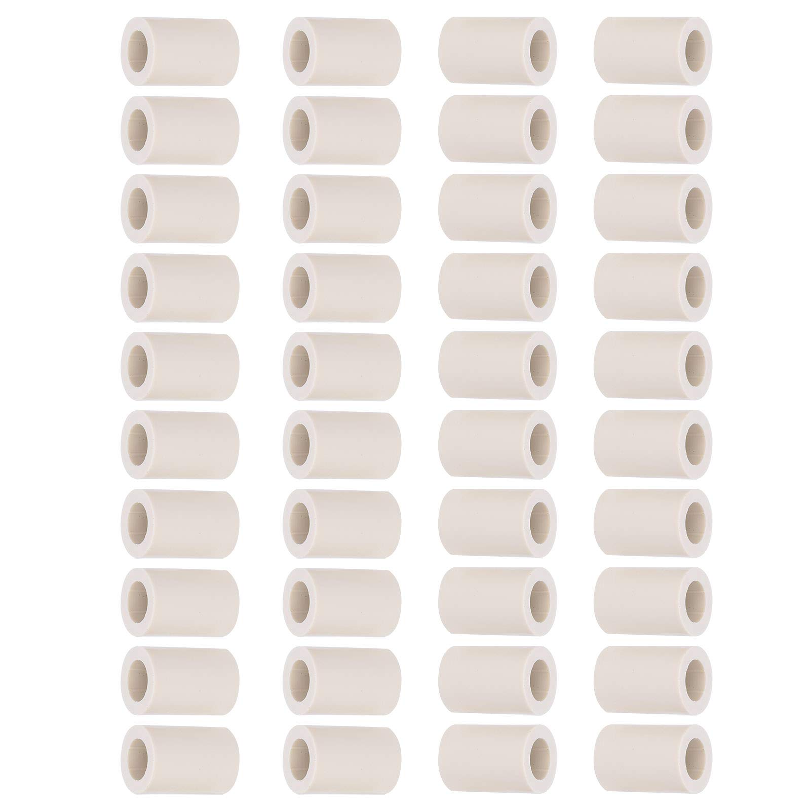 Alomejor Pool Cue Ferrule Replacement Kit - 40pcs with 3 Sizes (25mm/18mm/12.3mm) for Billiards, Snooker & Pool Cue Repair & Maintenance