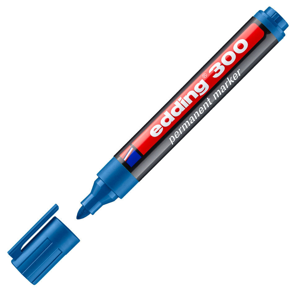 edding 300 Permanent Marker - Black, Fine Point, Waterproof & Fade-Proof - Ideal for Labeling, Organizing & DIY Projects