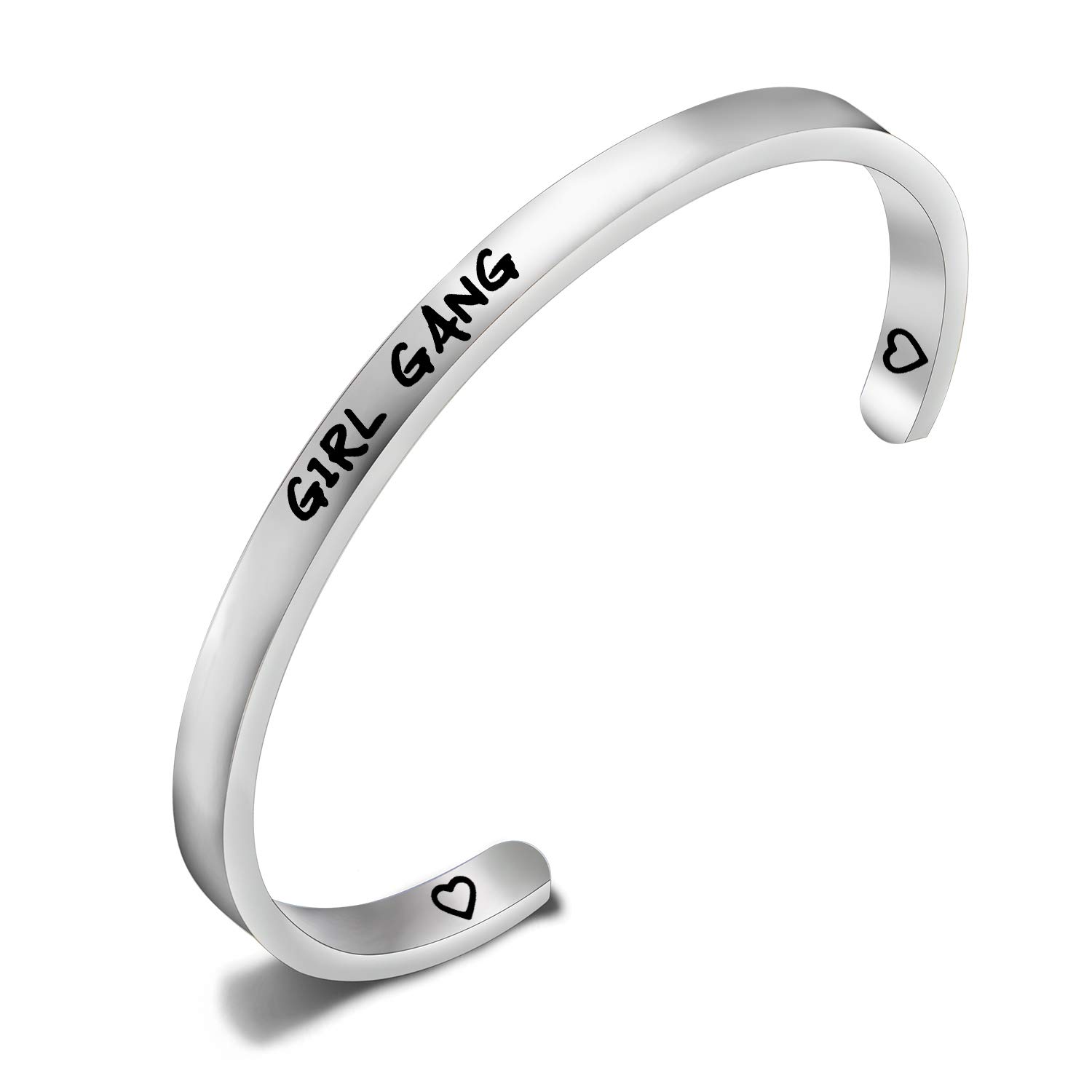 CENWA Bridesmaid Wedding Gift - Sterling Silver Gang Cuff Bracelet for Bridal Party, Bachelorette Party, Best Sister Gift - Elegant Jewelry for Women - Perfect for Weddings, Anniversaries & Special Occasions